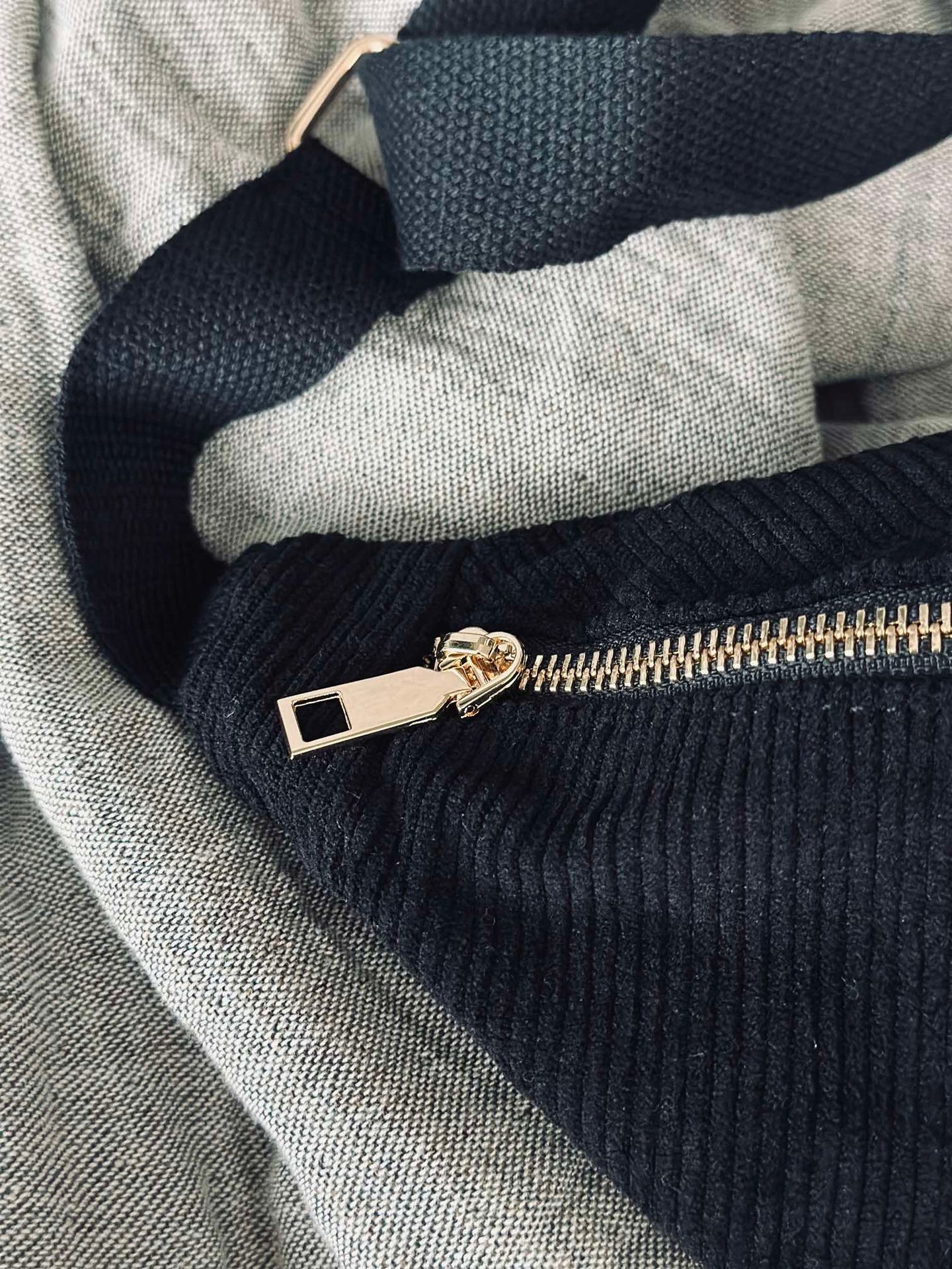 Bumbag - Sort fløyel