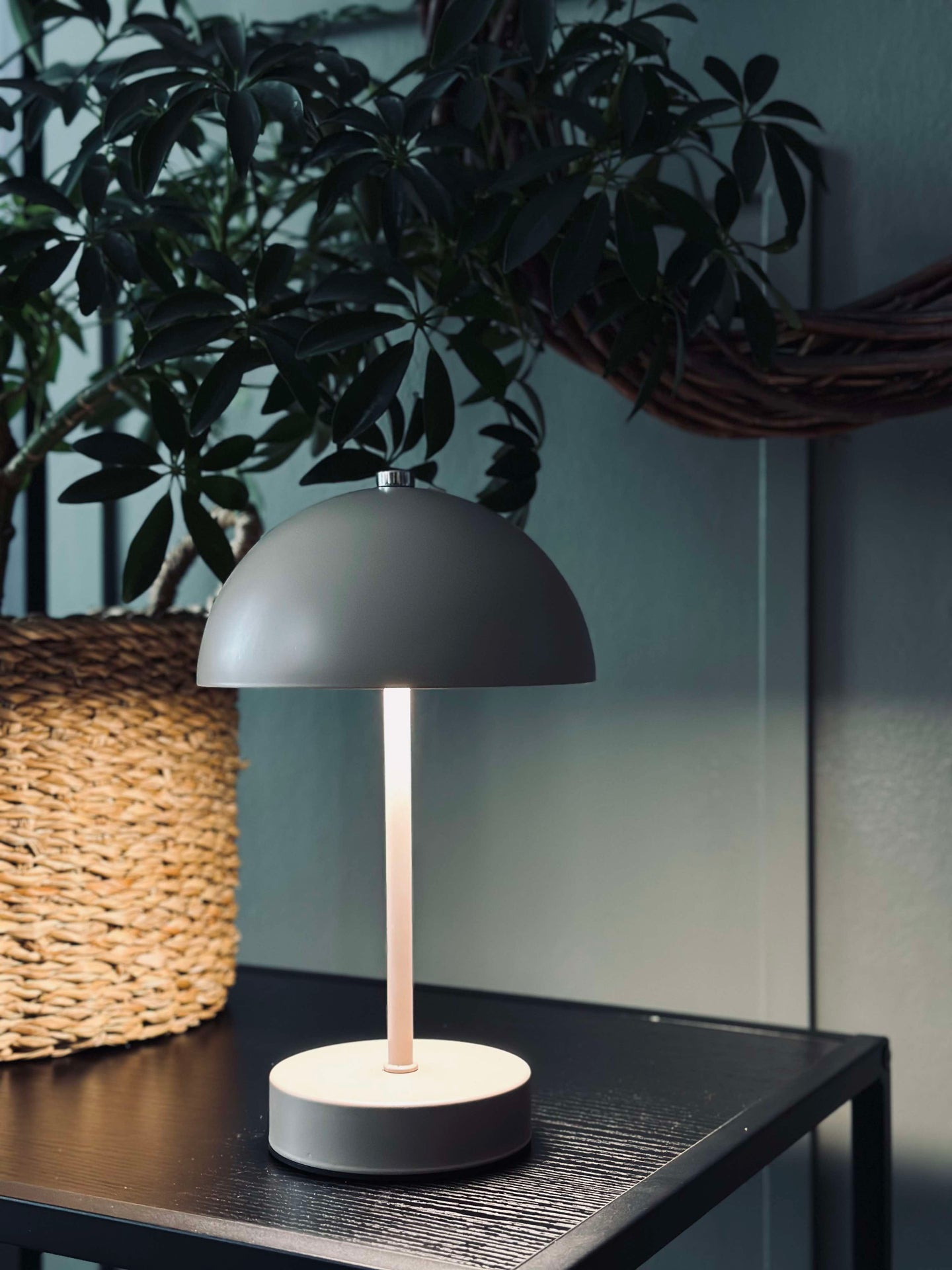 Bordlampe med touch - Sand