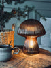 Mushroom med riller 25cm - Brun