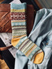 Sokker i flotte farger - Blue / yellow mix