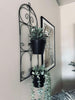 Blomsteroppheng i metall