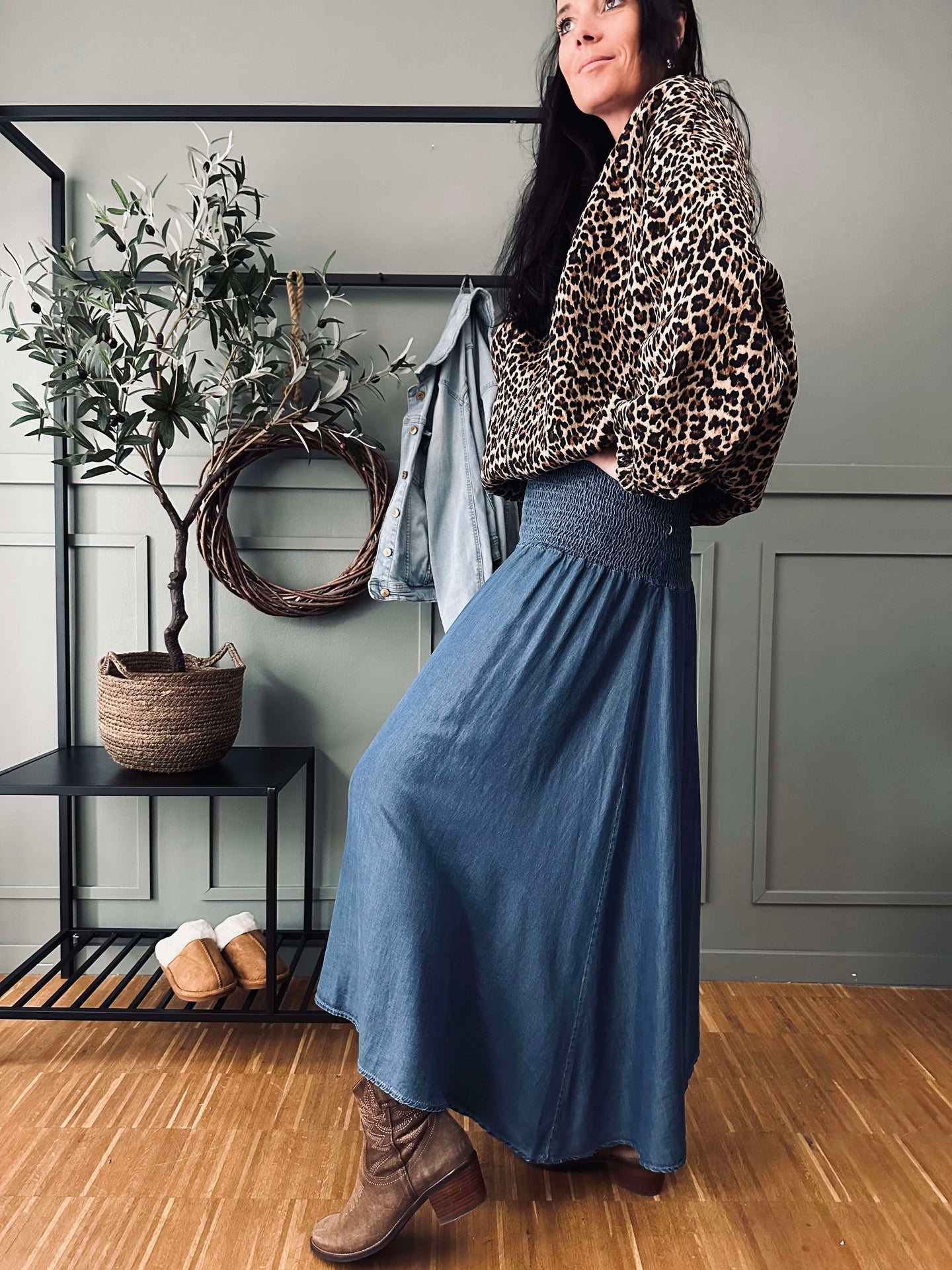 Skjørt Marta Blue