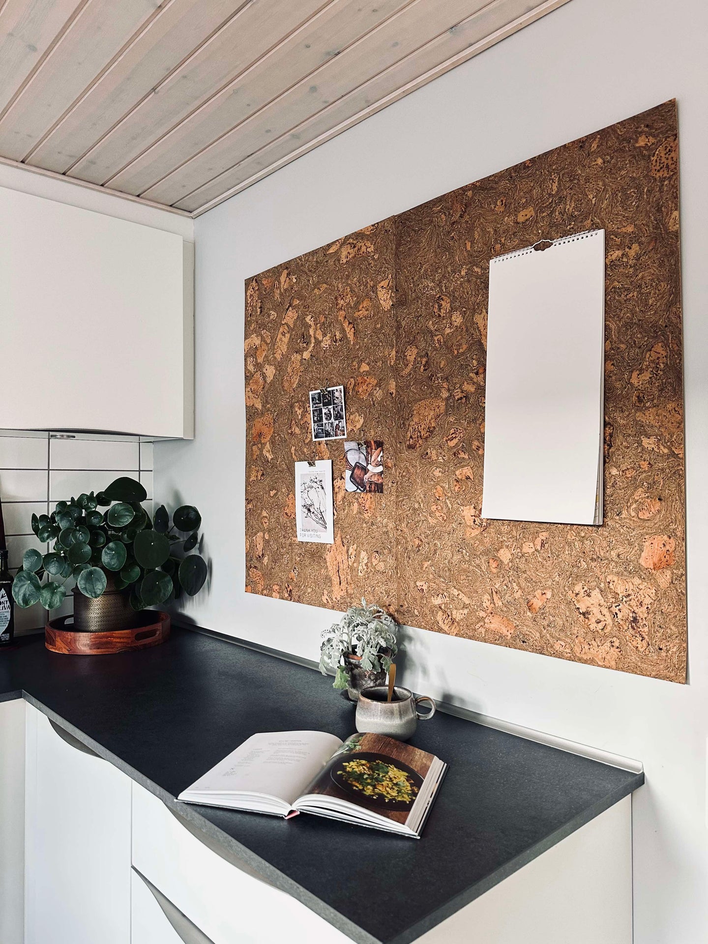 Korkplate 60×90 – Iceberg grey