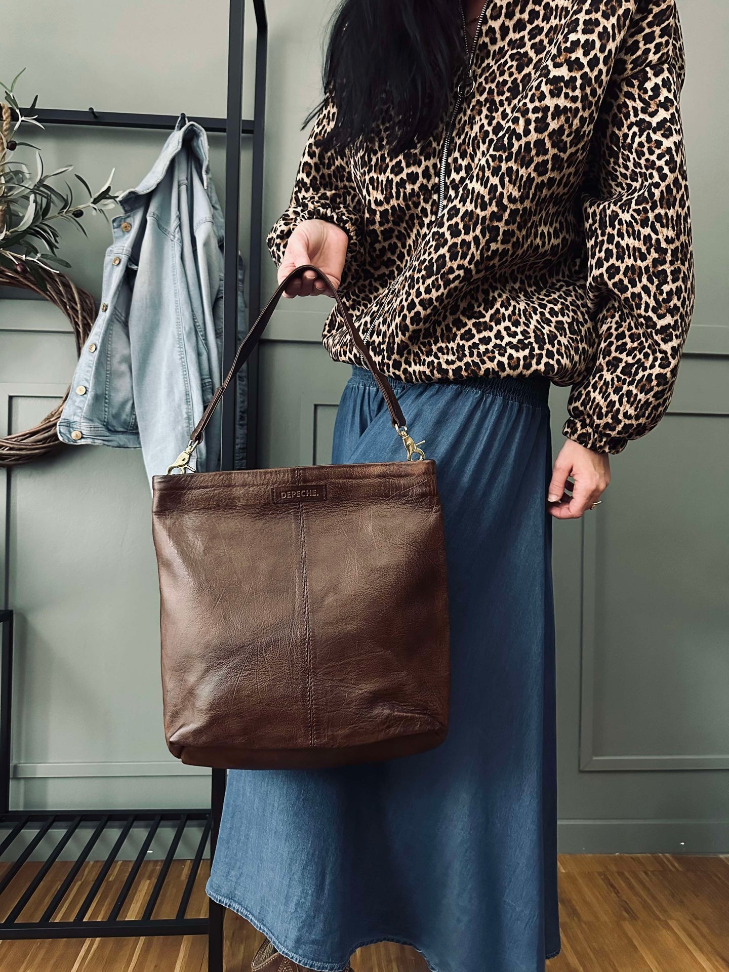 Arbeidsveske Tilda - Brandy