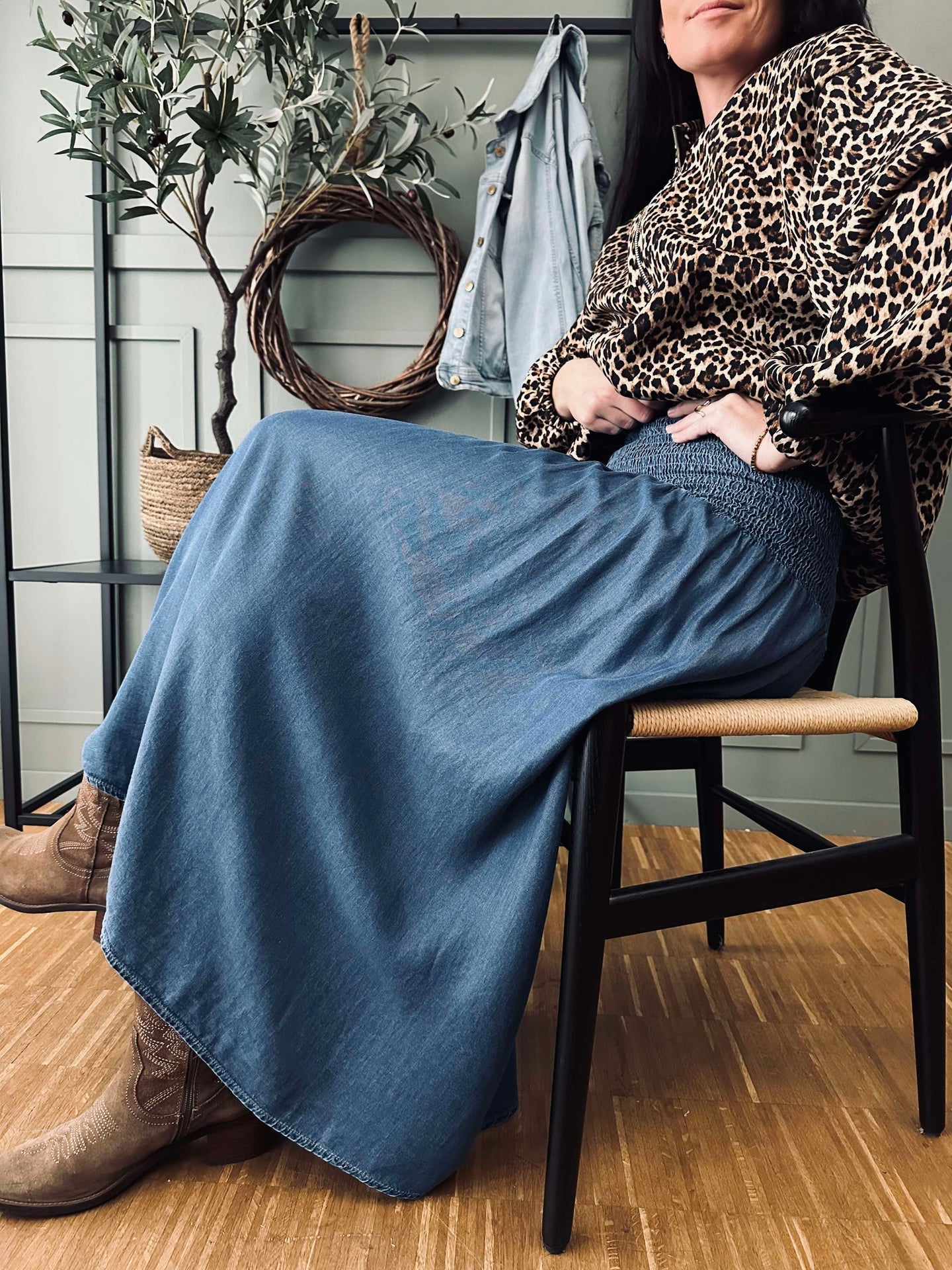 Skjørt Marta Blue