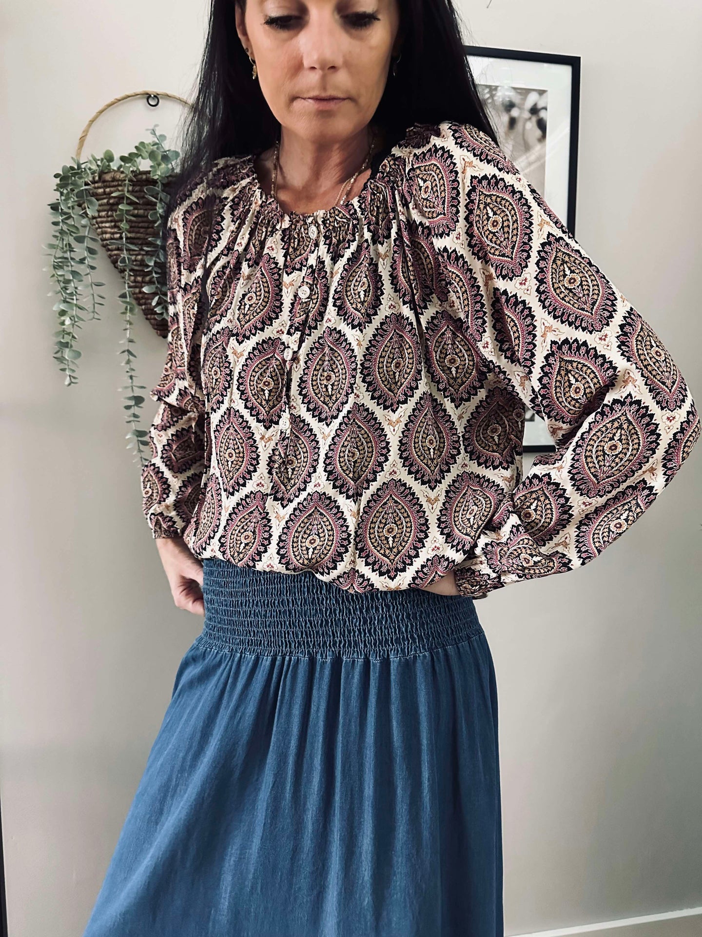 Skjørt Marta Blue