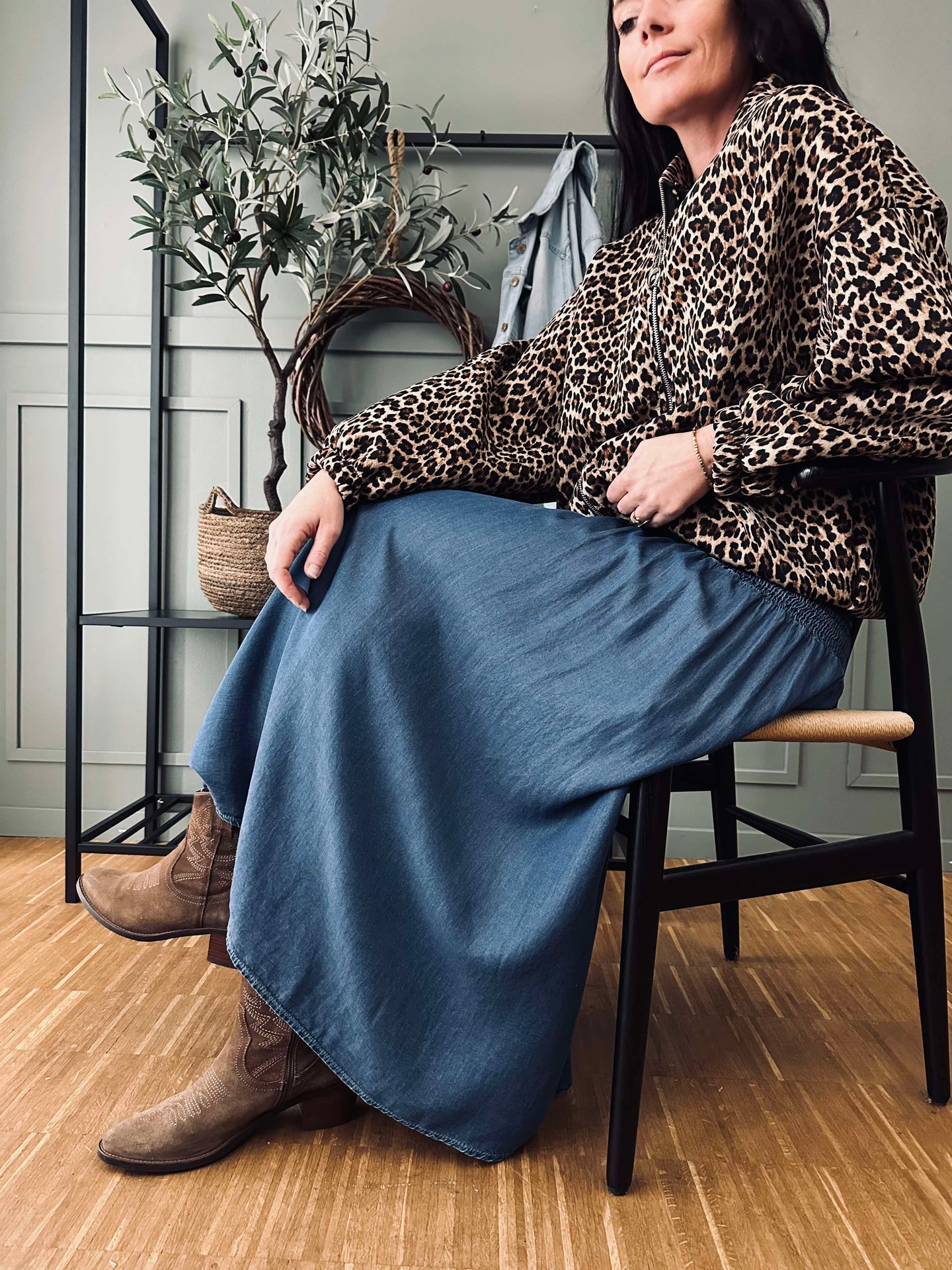 Skjørt Marta Blue
