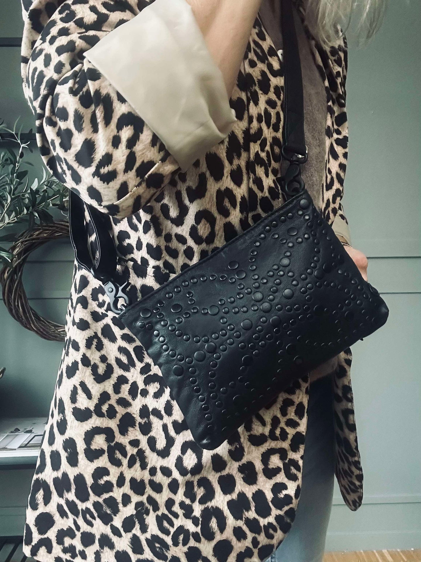 Clutch Eva - Black