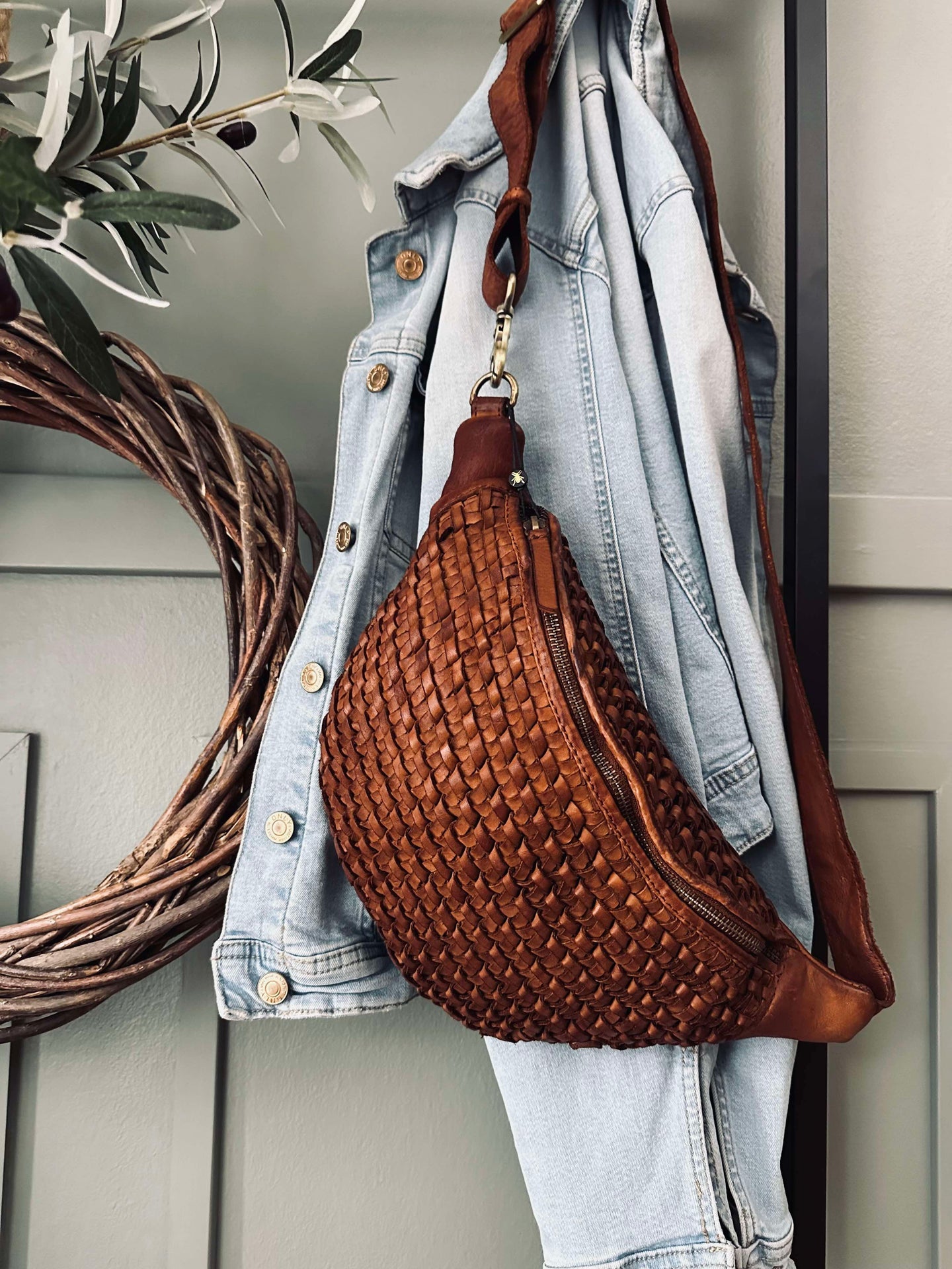 Bumbag Flett Cognac