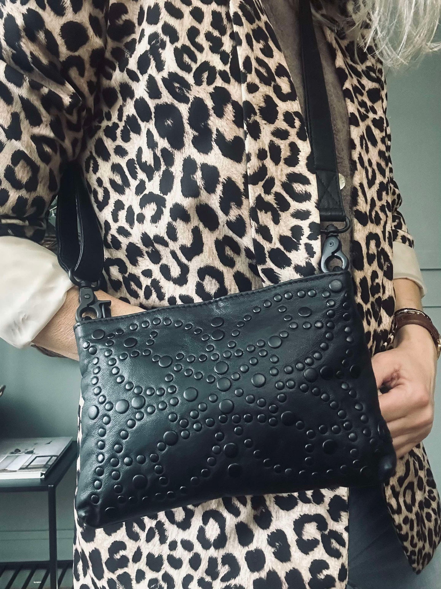 Clutch Eva - Black