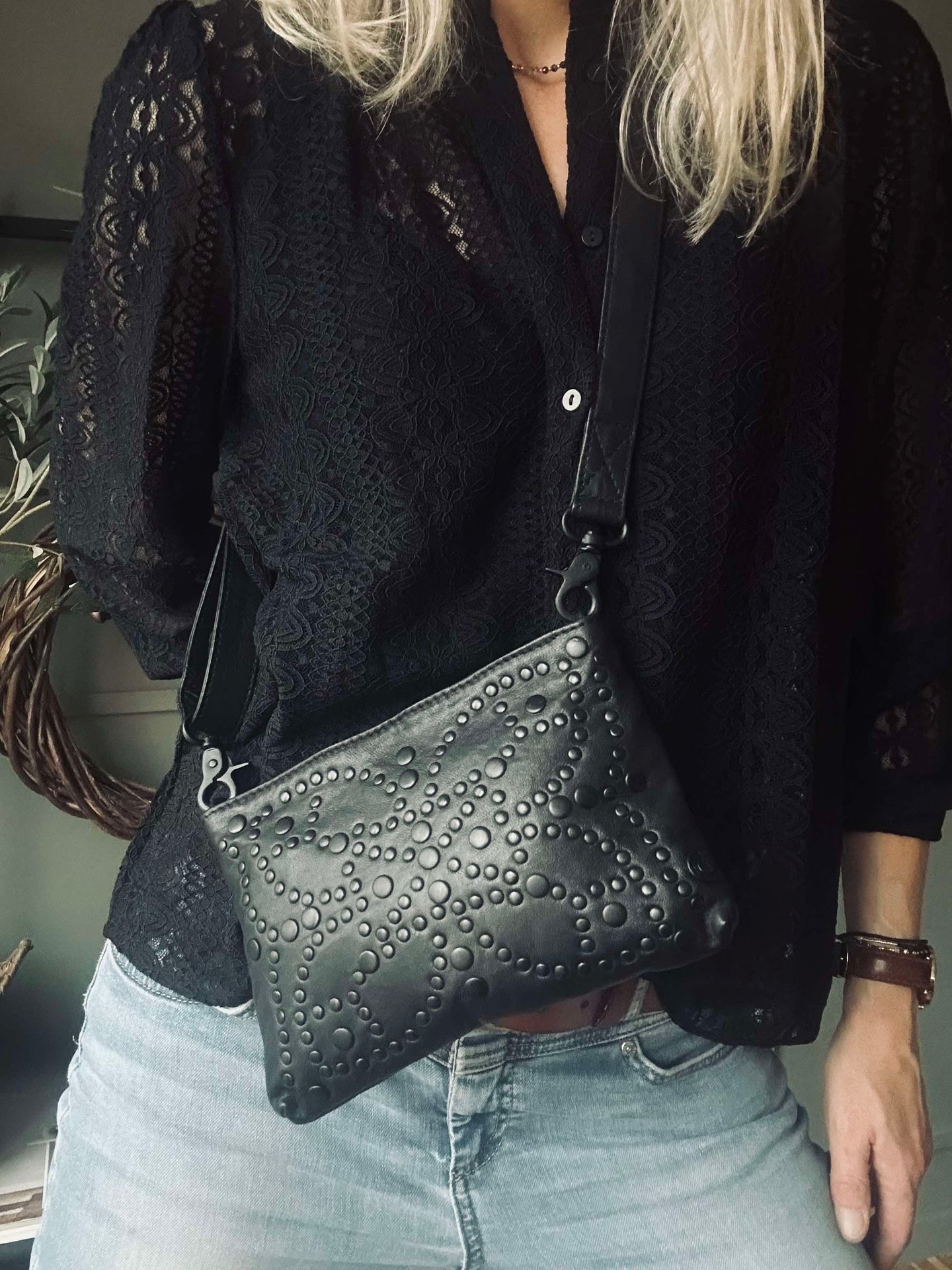Clutch Eva - Black