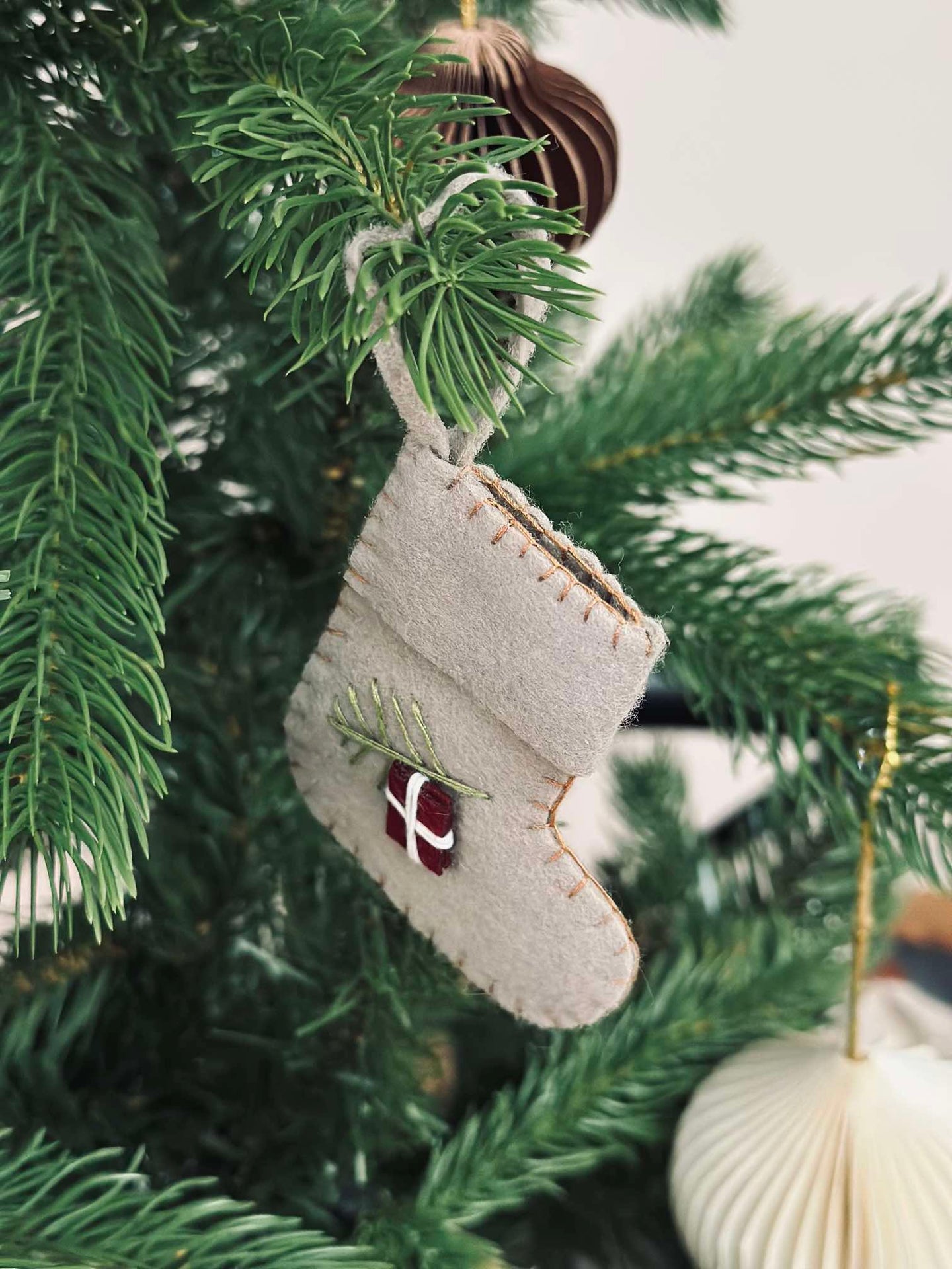 Julesokk oppheng - Mini