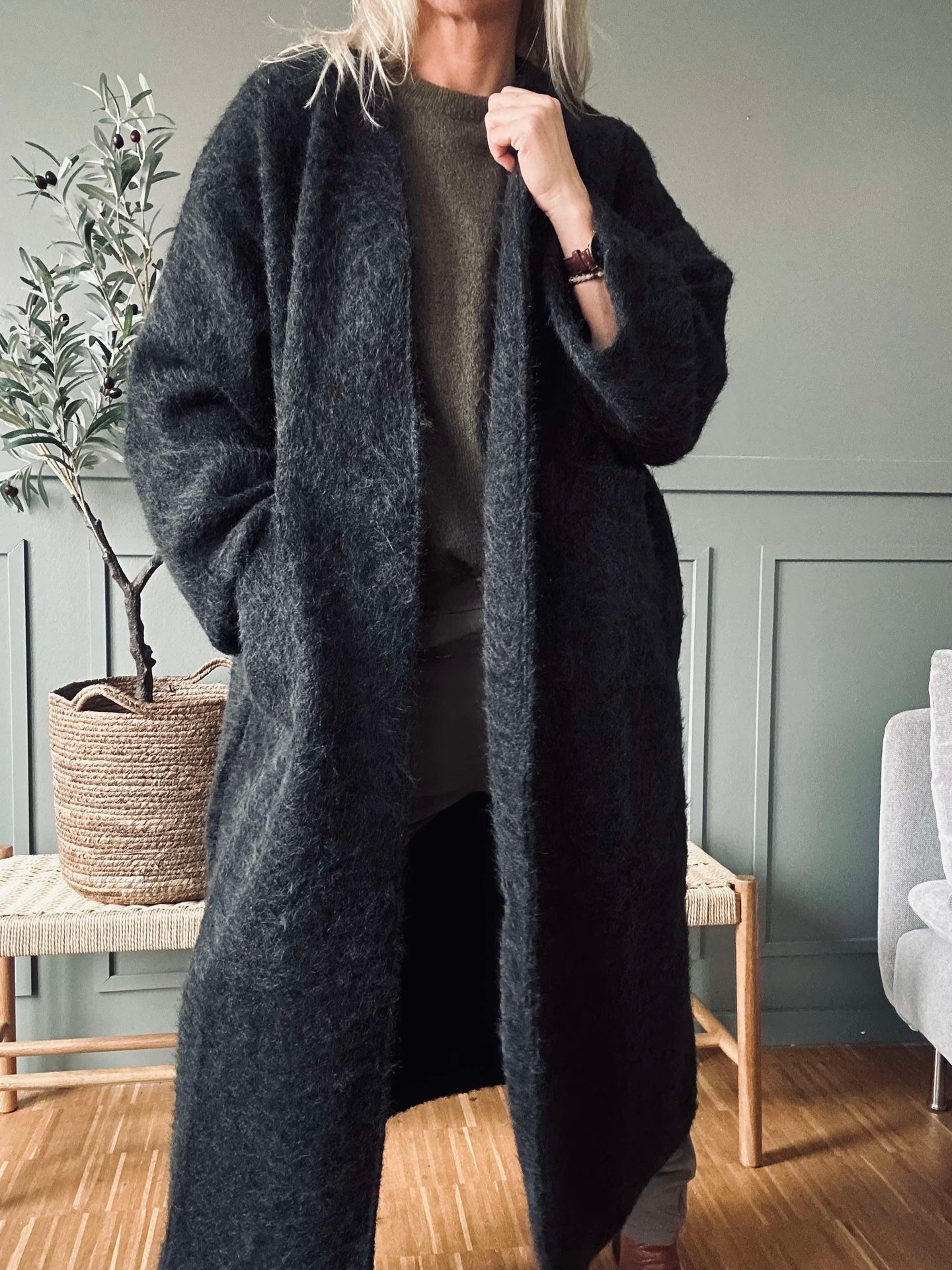 Jakke Belina - Oversize Black