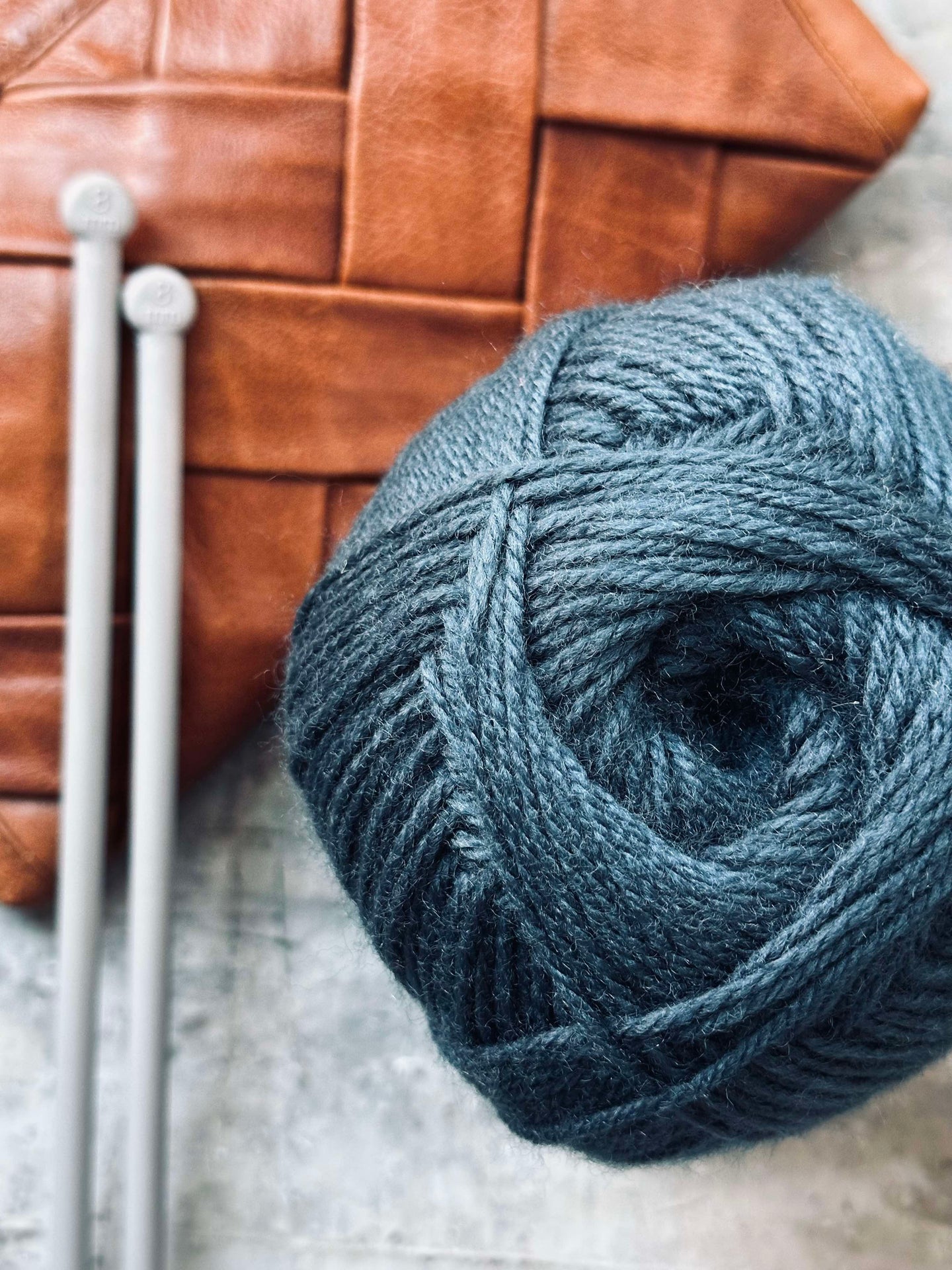 Garn Akryl 200 gram - Navy