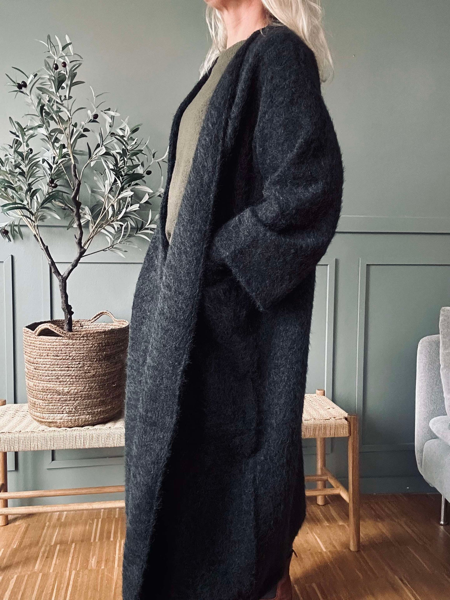 Jakke Belina - Oversize Black