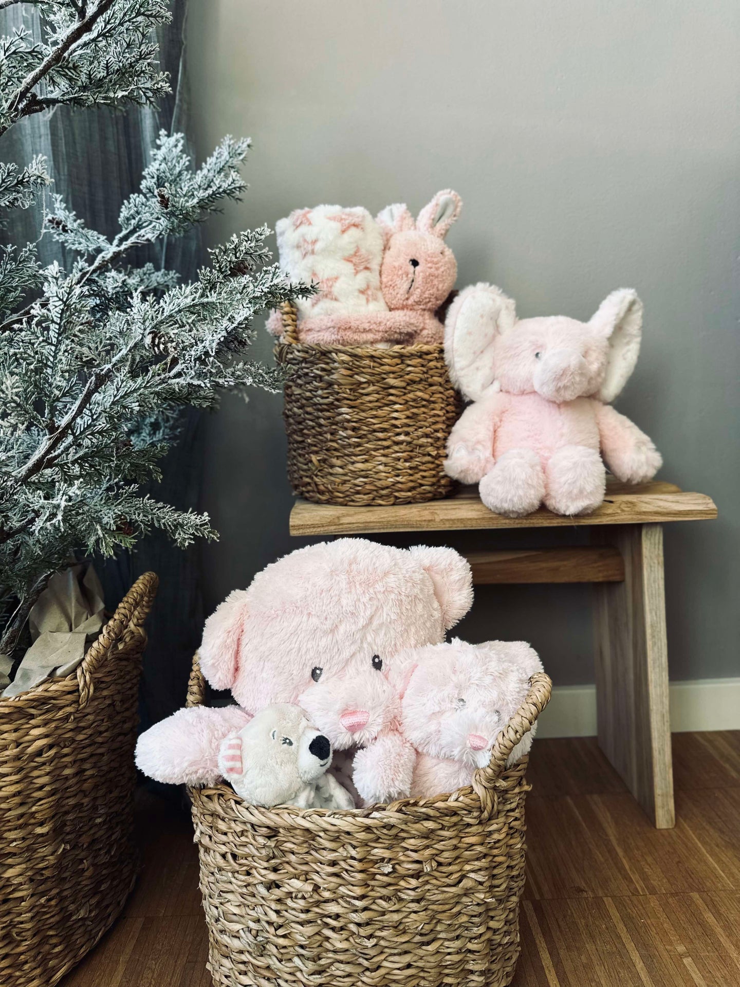 Bamse Elefant 25cm - Lyserosa