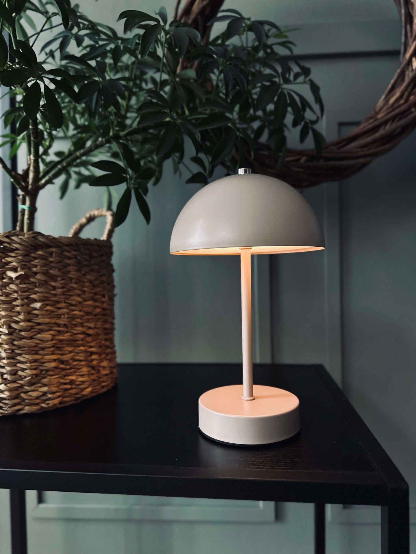 Bordlampe med touch - Sand