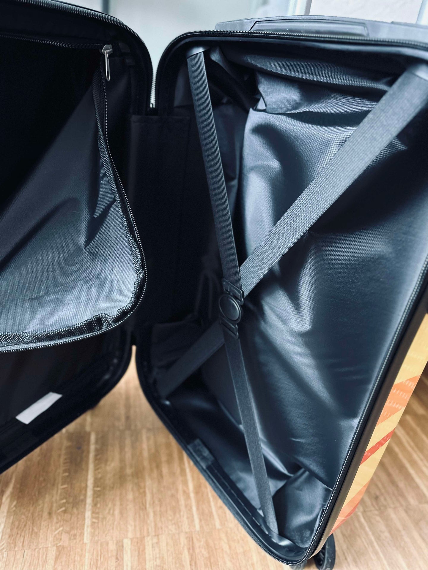 Trolley Koffert 55 cm - Gul lettvekt