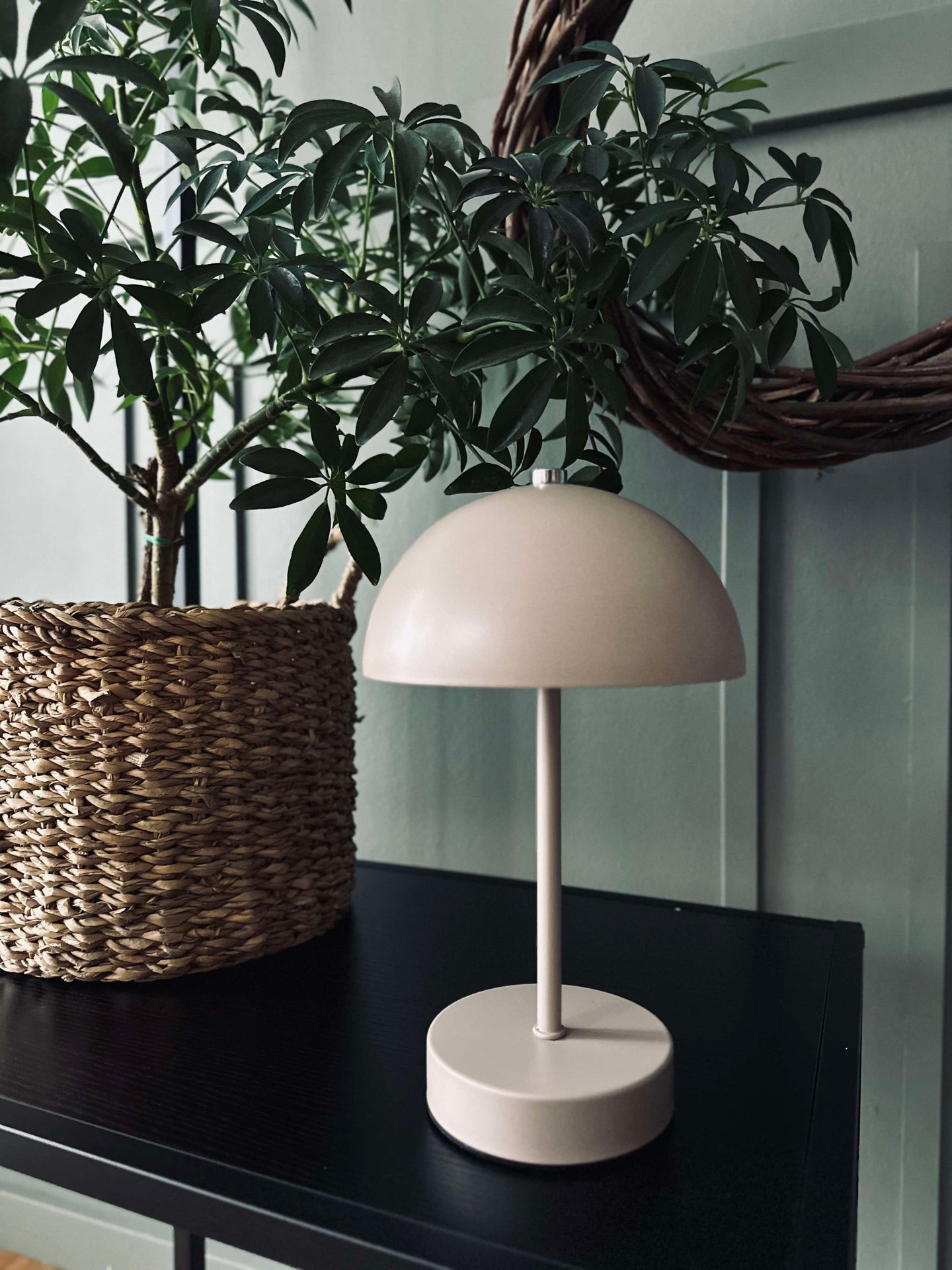 Bordlampe med touch - Sand