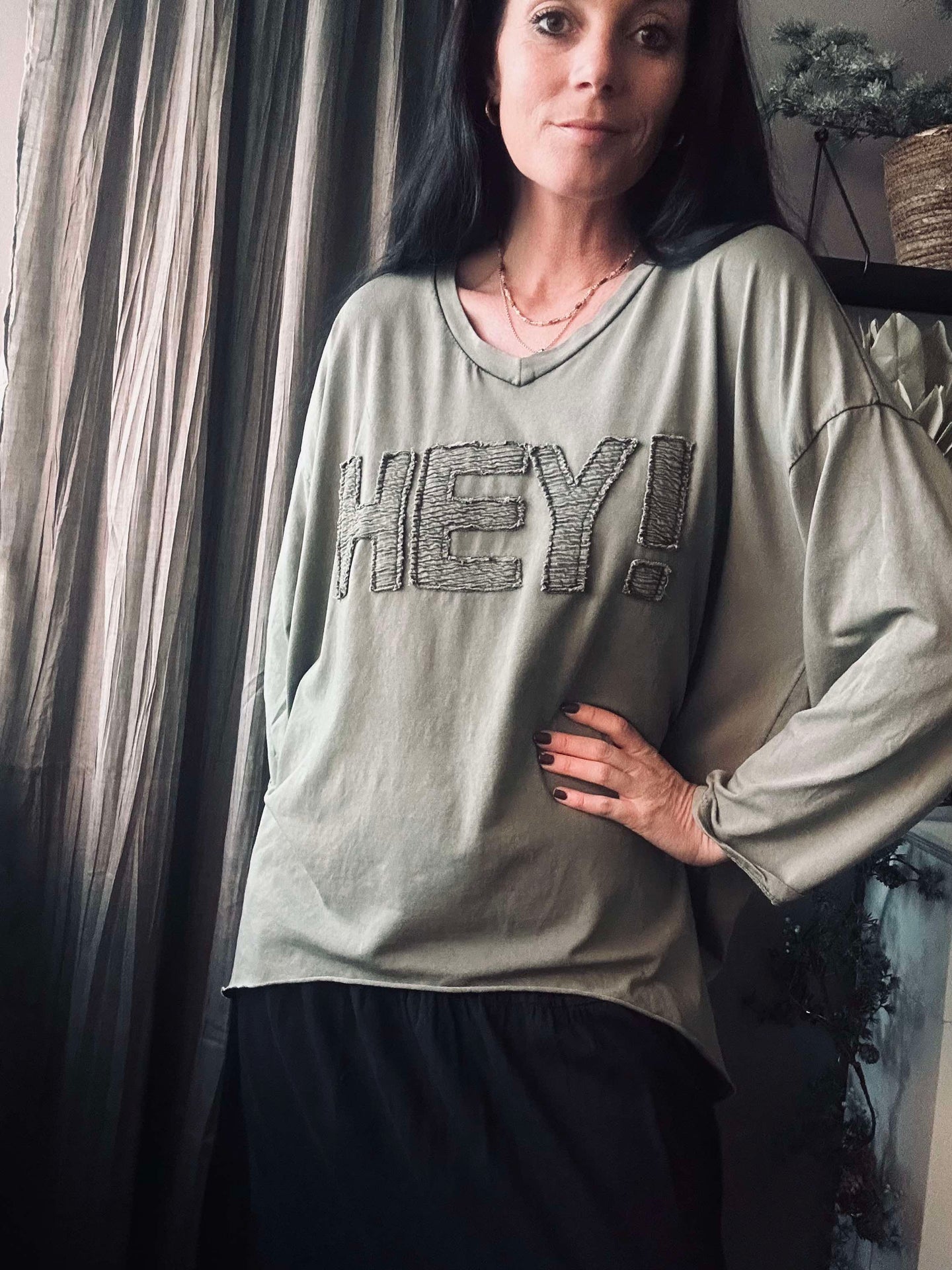 Bluse HEY green