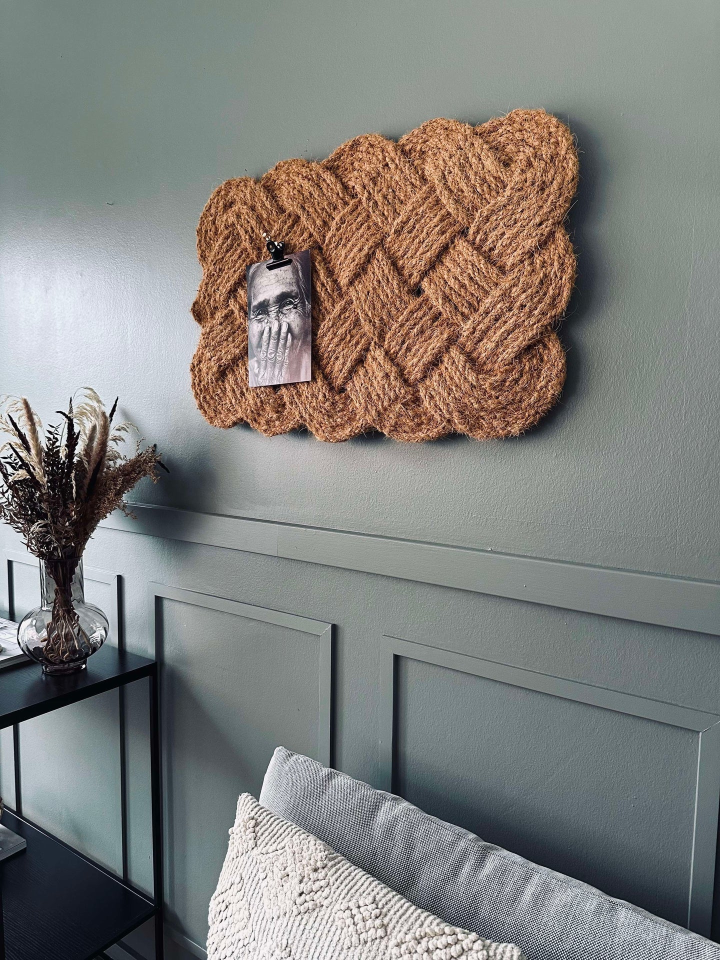 Dørmatte knute Jute 45x75