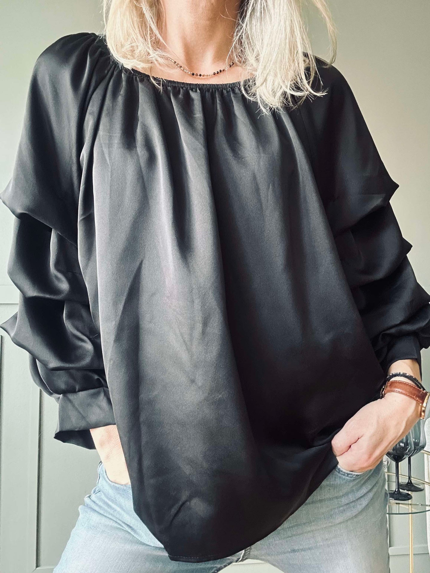 Bluse Jenny - Silkelook