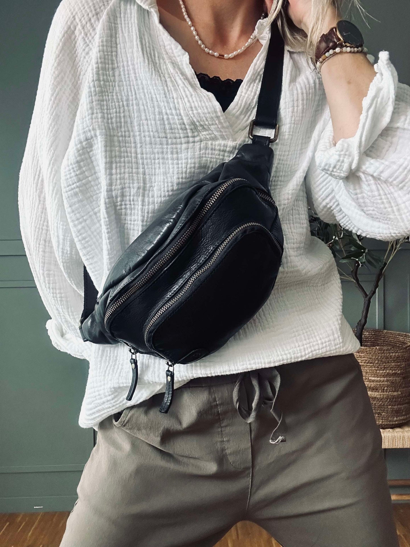 Bumbag Raw Wanda - Black