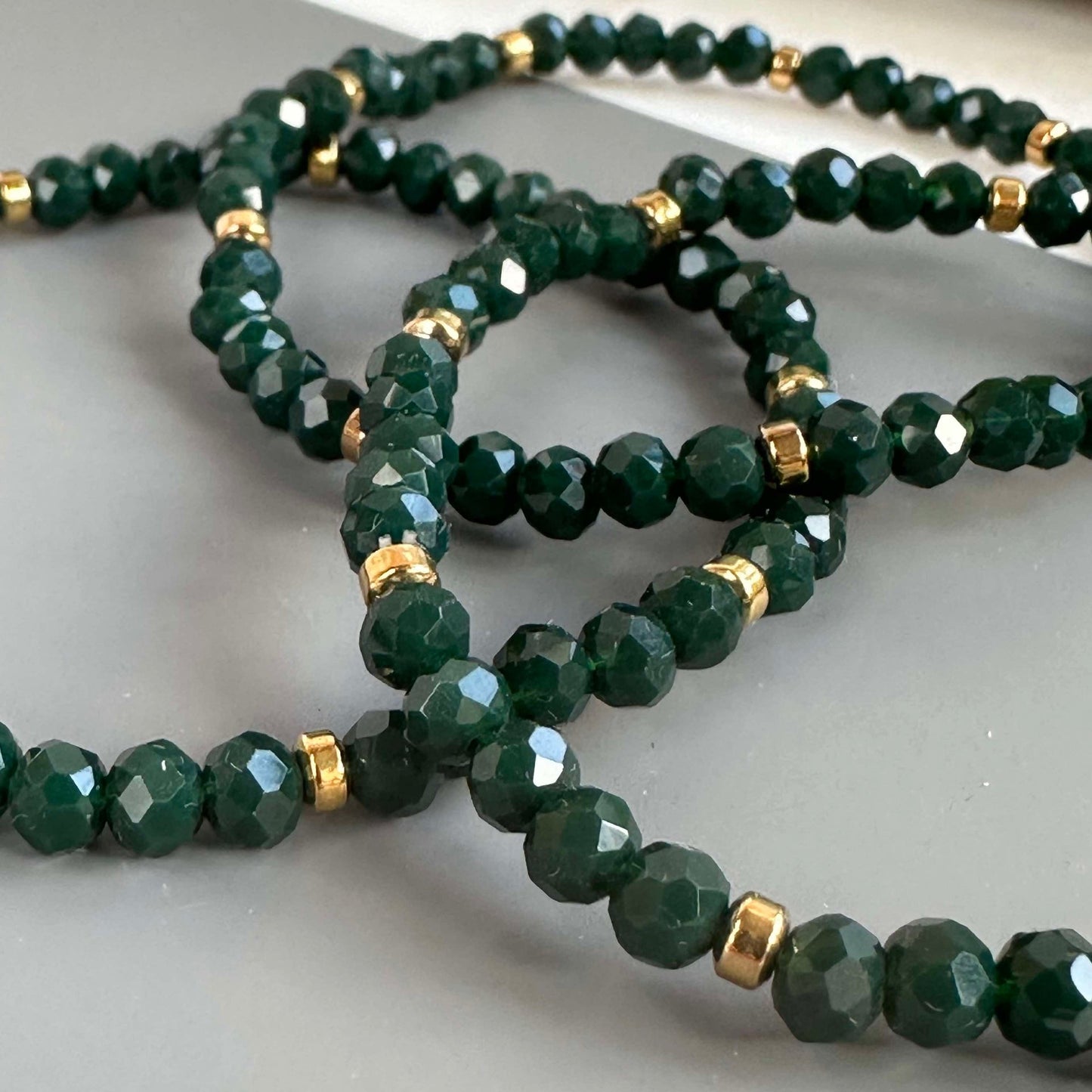 Armbånd Merle Forest Green - Sett med 3 stk