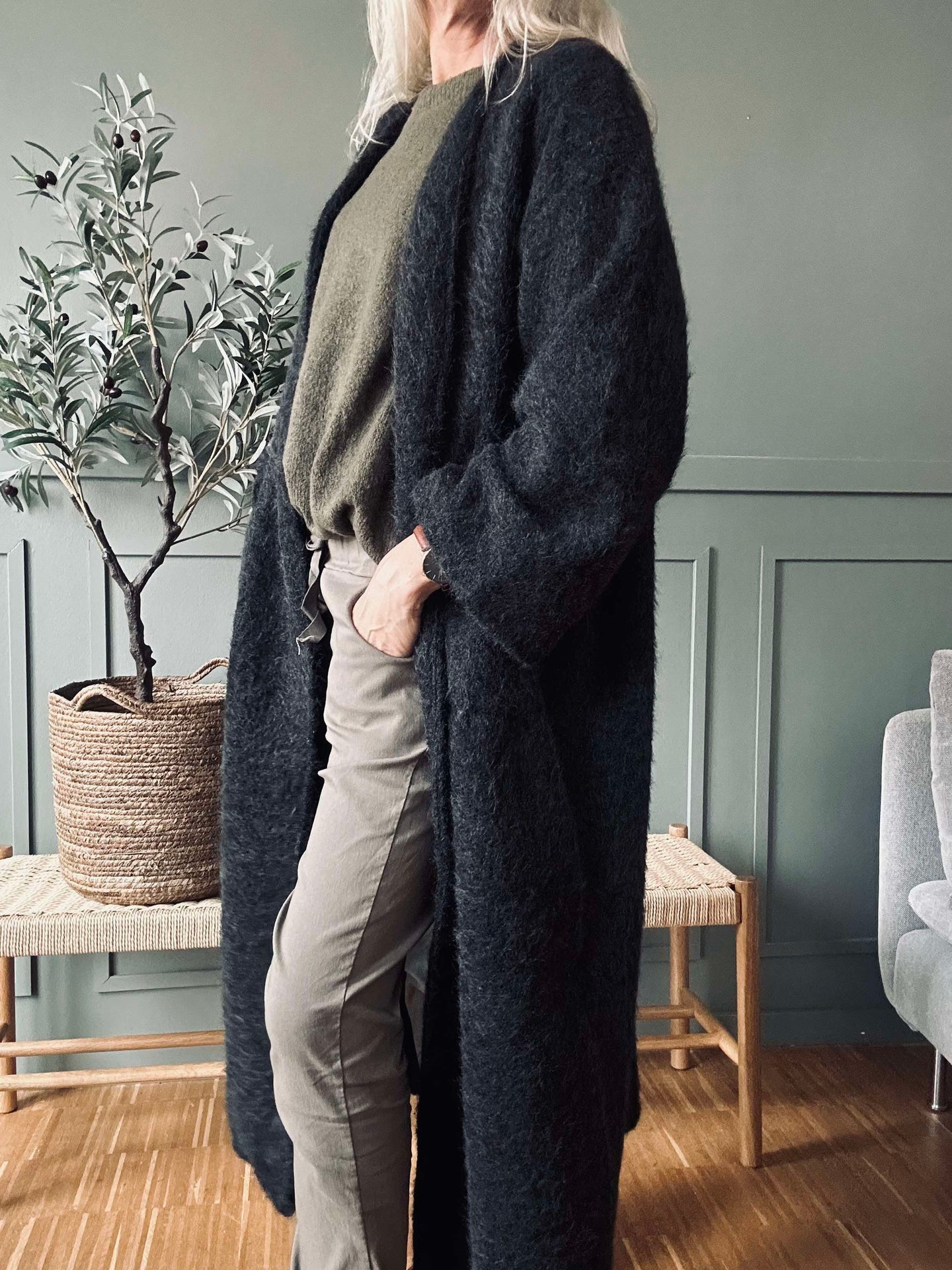 Jakke Belina - Oversize Black