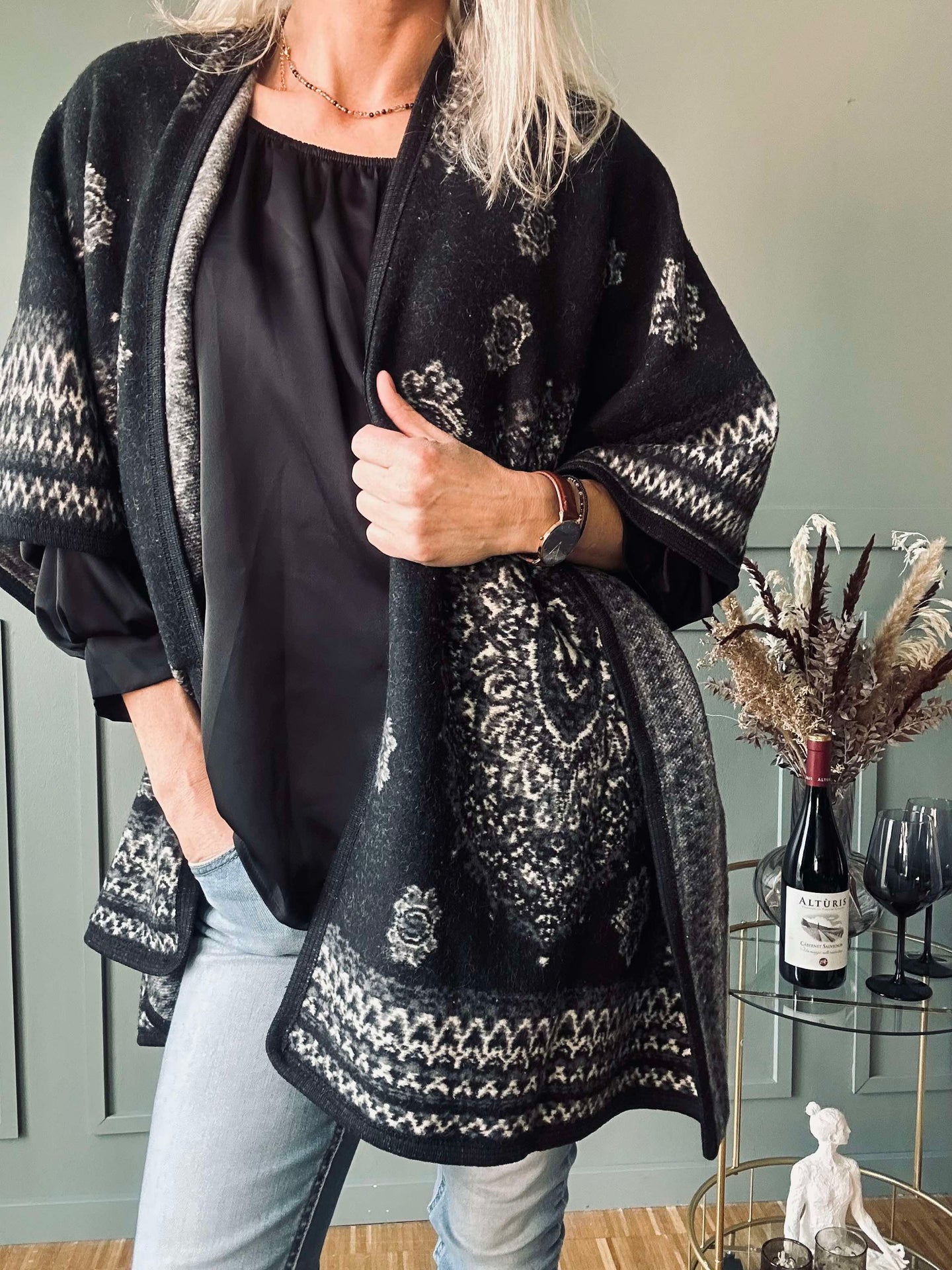 Poncho Black boheme