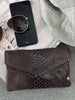 Pung Aura Brown Croco