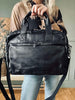 Arbeidsveske - Black Cow leather
