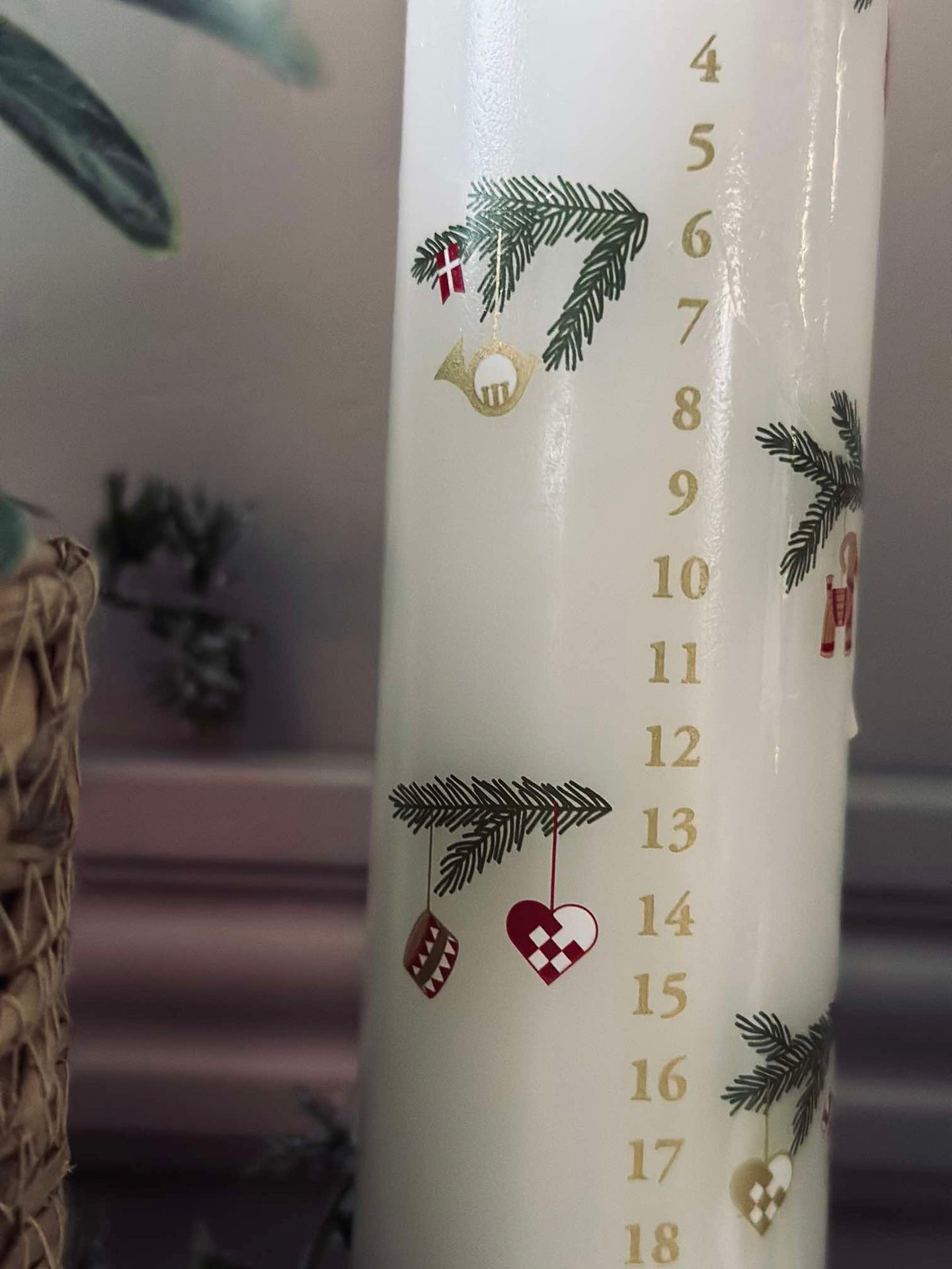 LED Kalenderlys med fjernbetjening