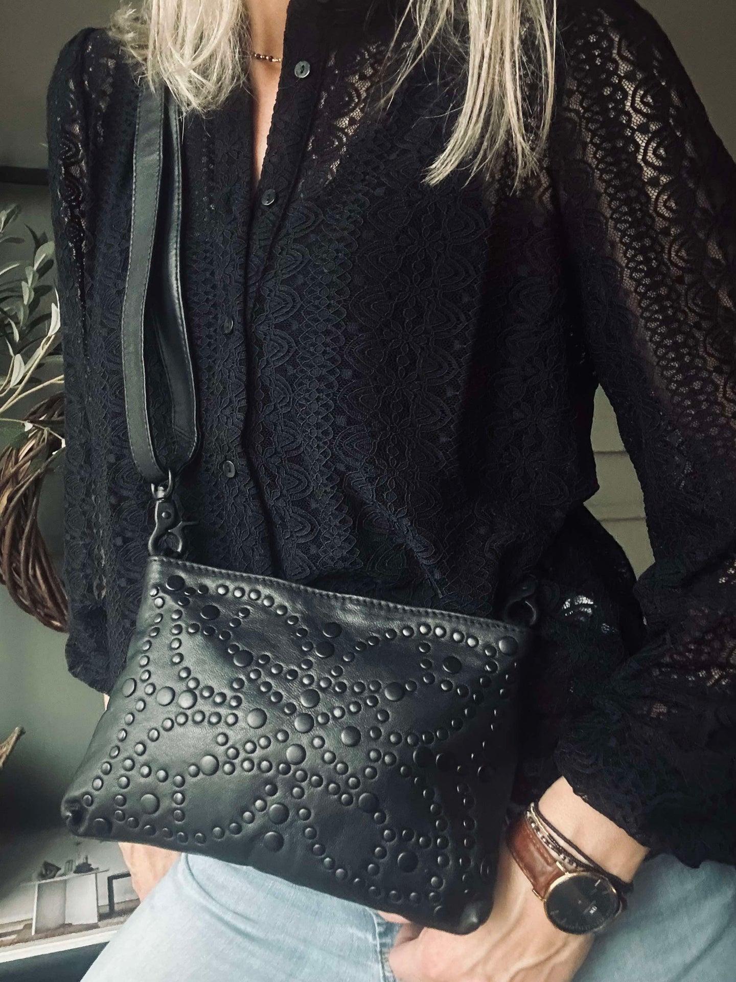 Clutch Eva - Black