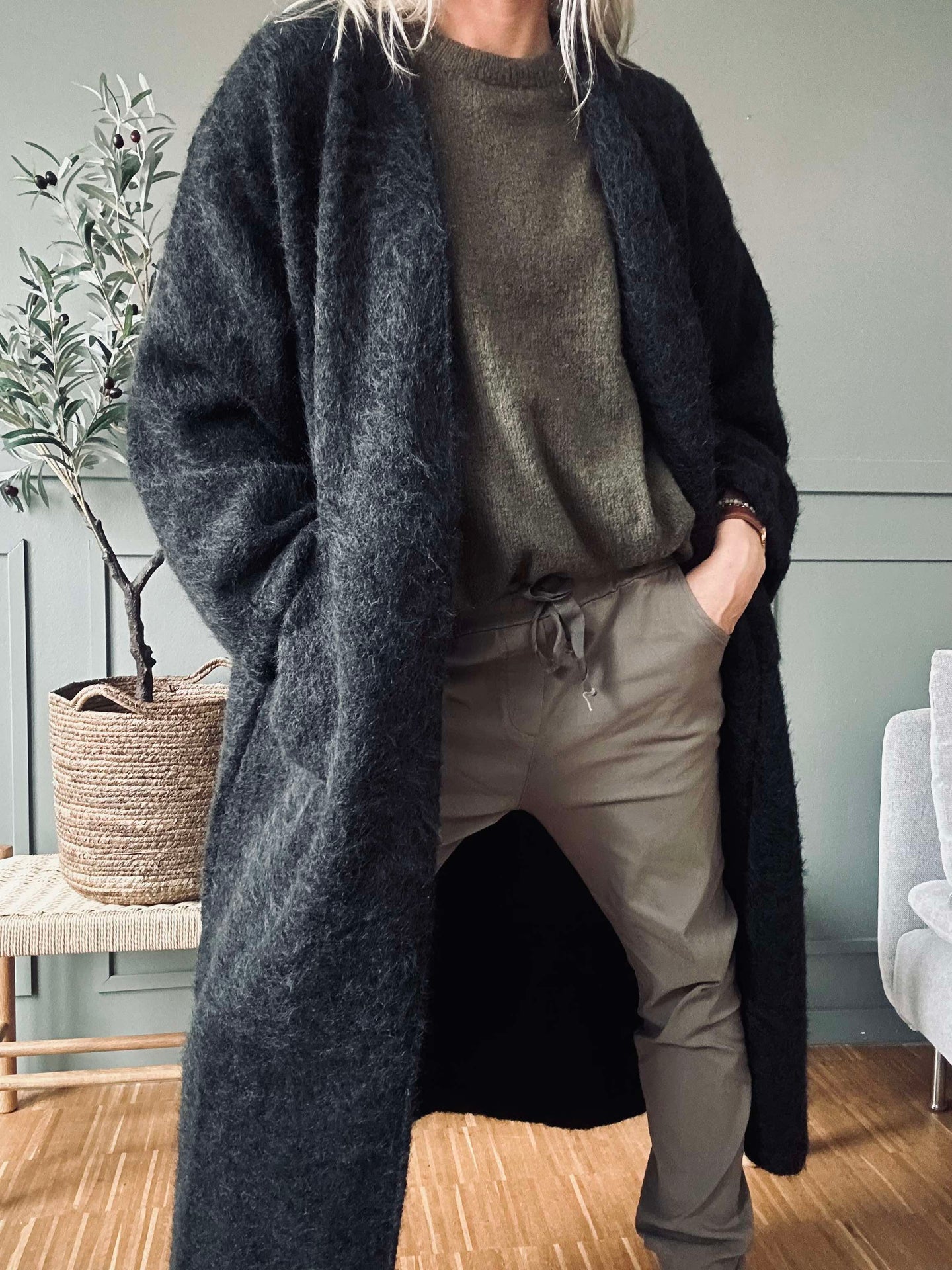 Jakke Belina - Oversize Black
