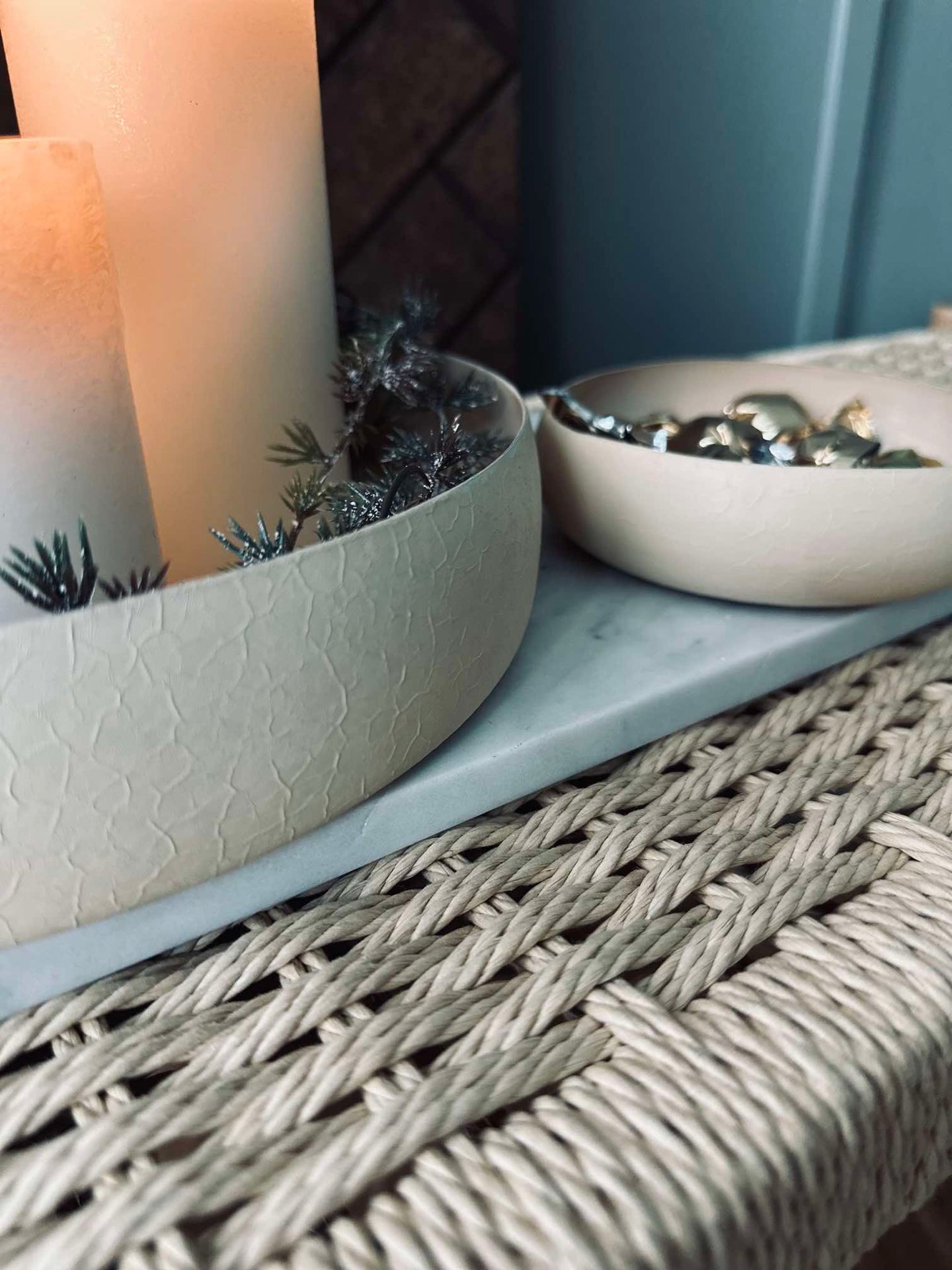 Serveringsfat NOYA 26 cm - Beige