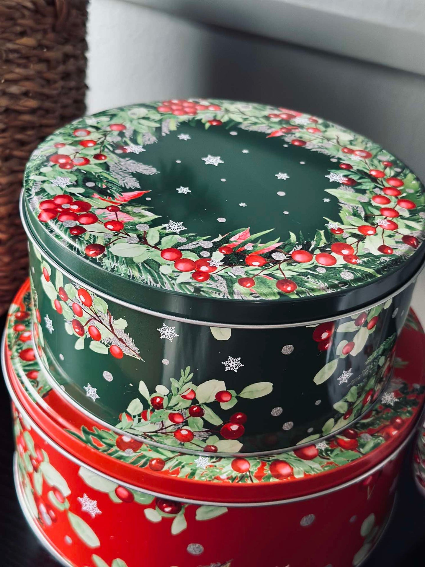 Kakebokser Jul - Sett med 3