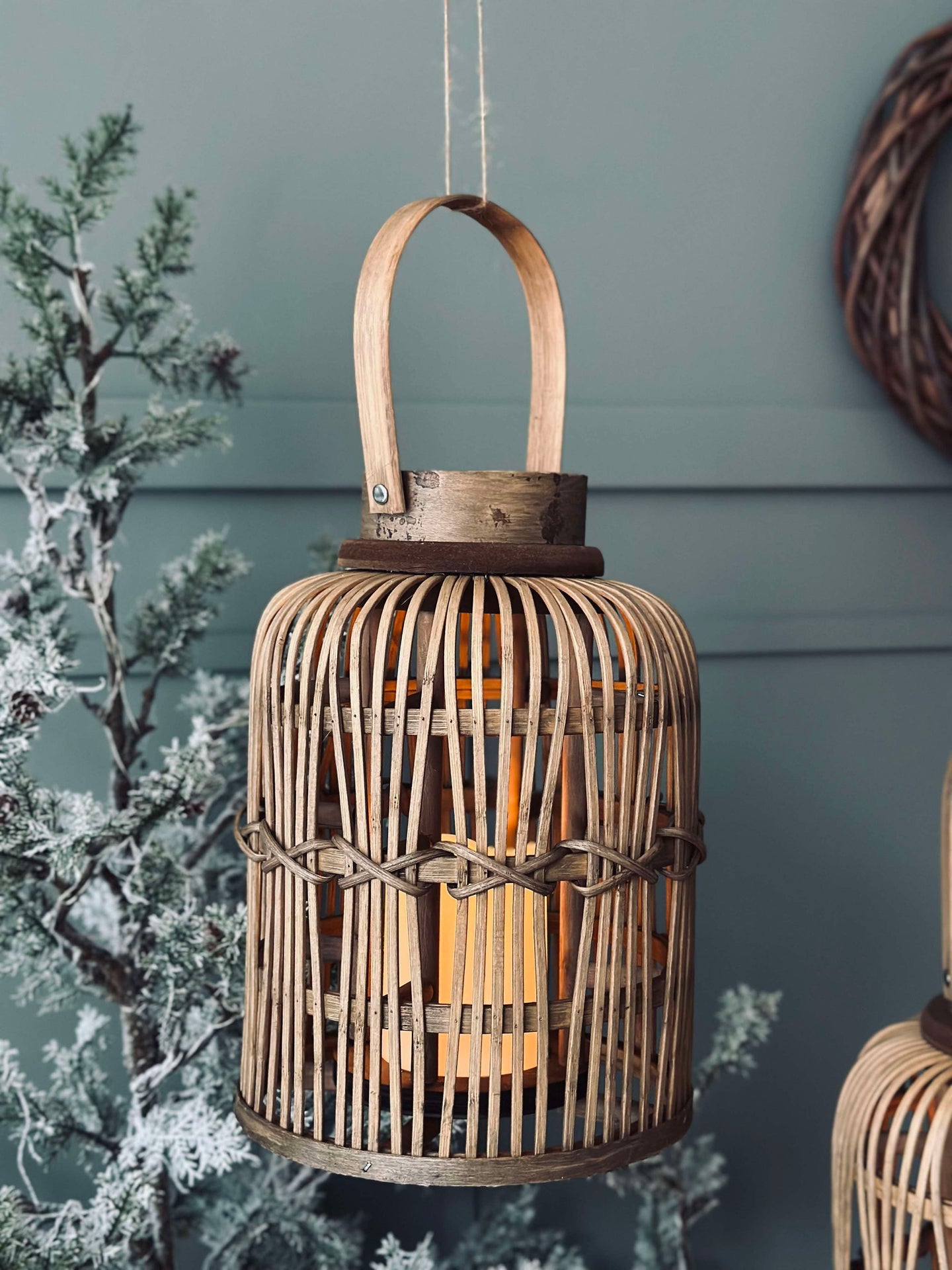 Lanterne med LED-lys - Liten
