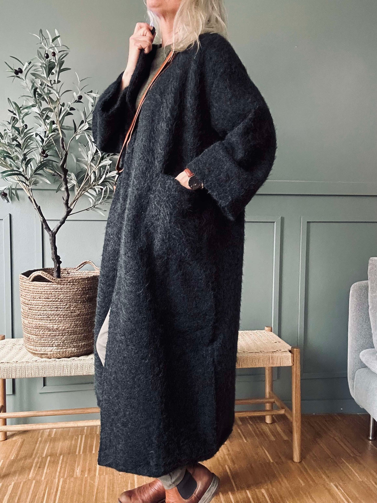 Jakke Belina - Oversize Black