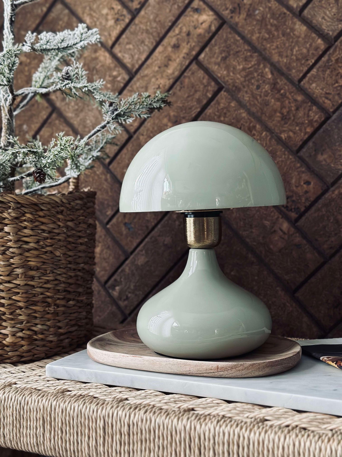 Bordlampe NOYA - Mint
