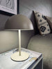LED touch bordlampe, beige og grå