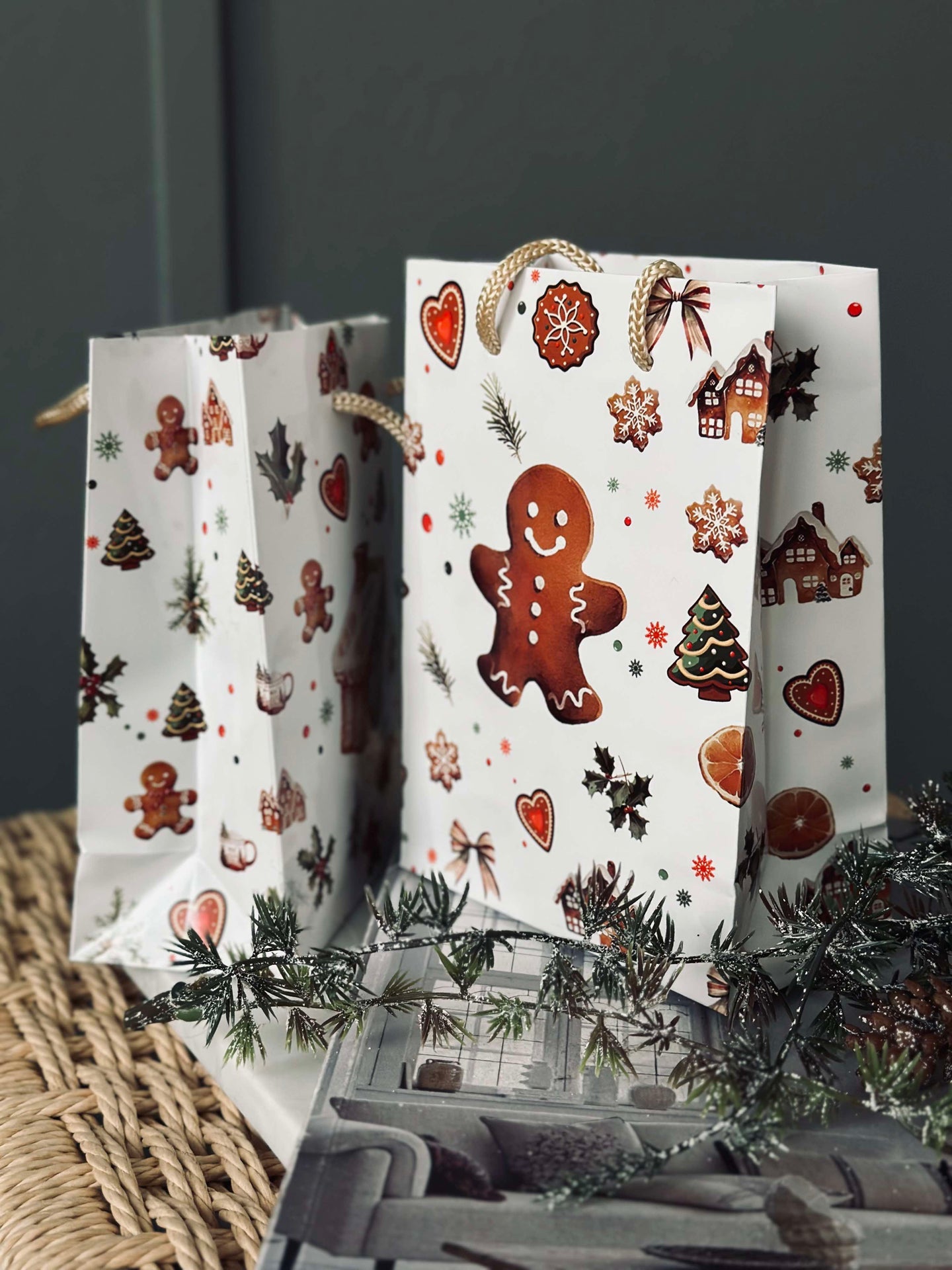 Gavepose Gingerbread - 1 stk