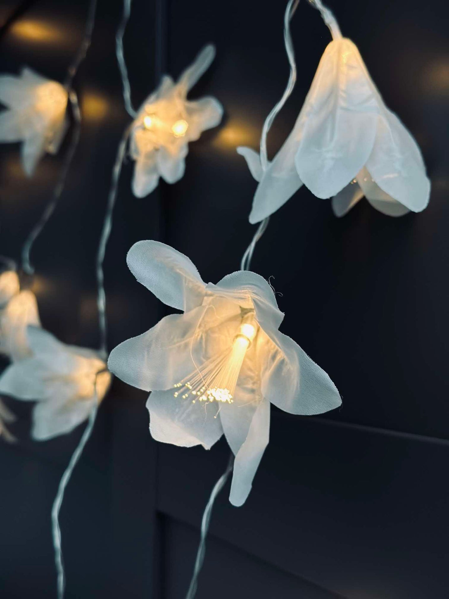 LED Lyskjede FLOWER - Med timerfunksjon