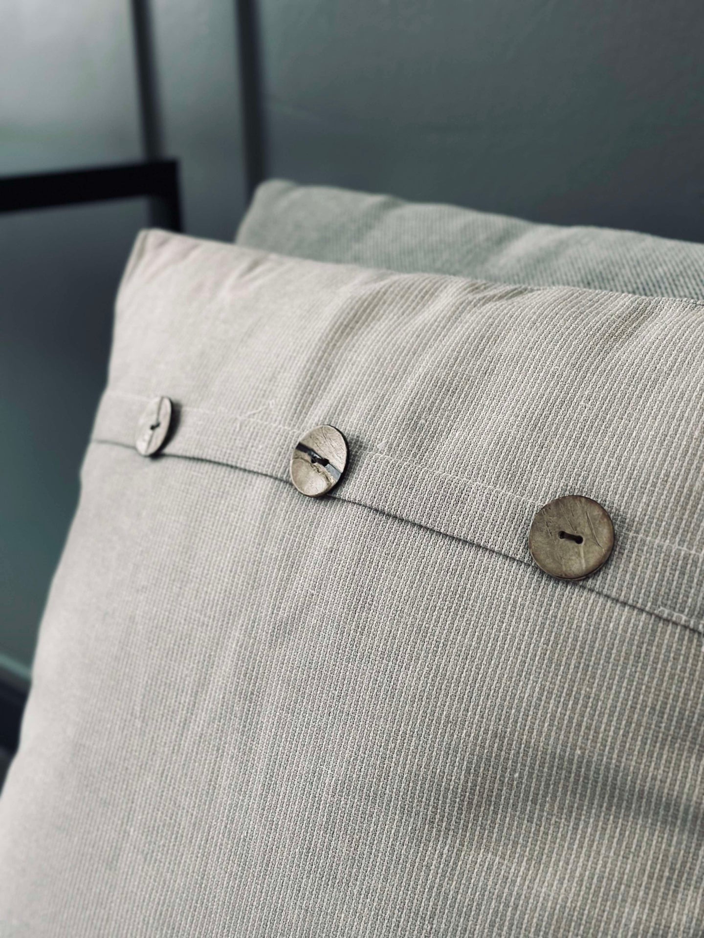 Pute med fyll - Beige