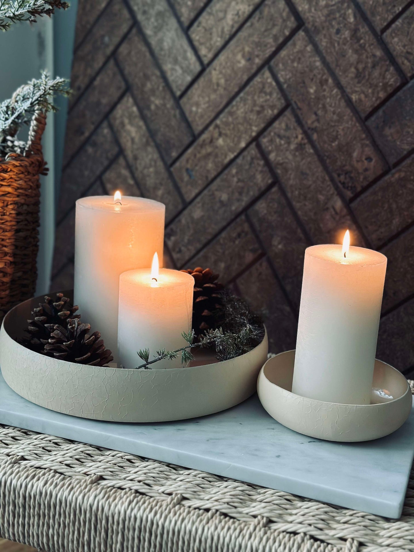 NOYA serveringsfat 13 cm - Beige