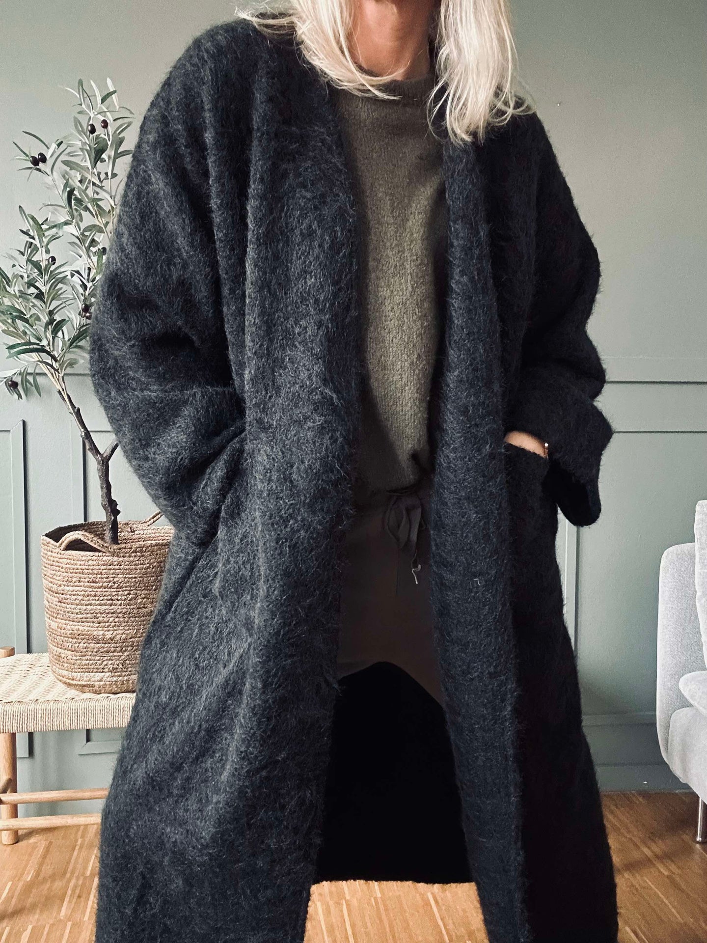 Jakke Belina - Oversize Black