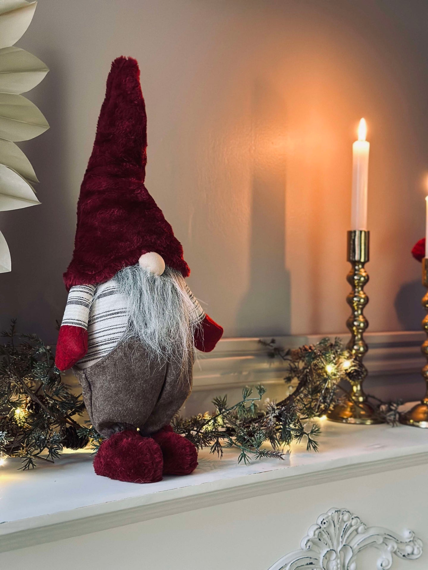 Nisse med skjegg - Stående