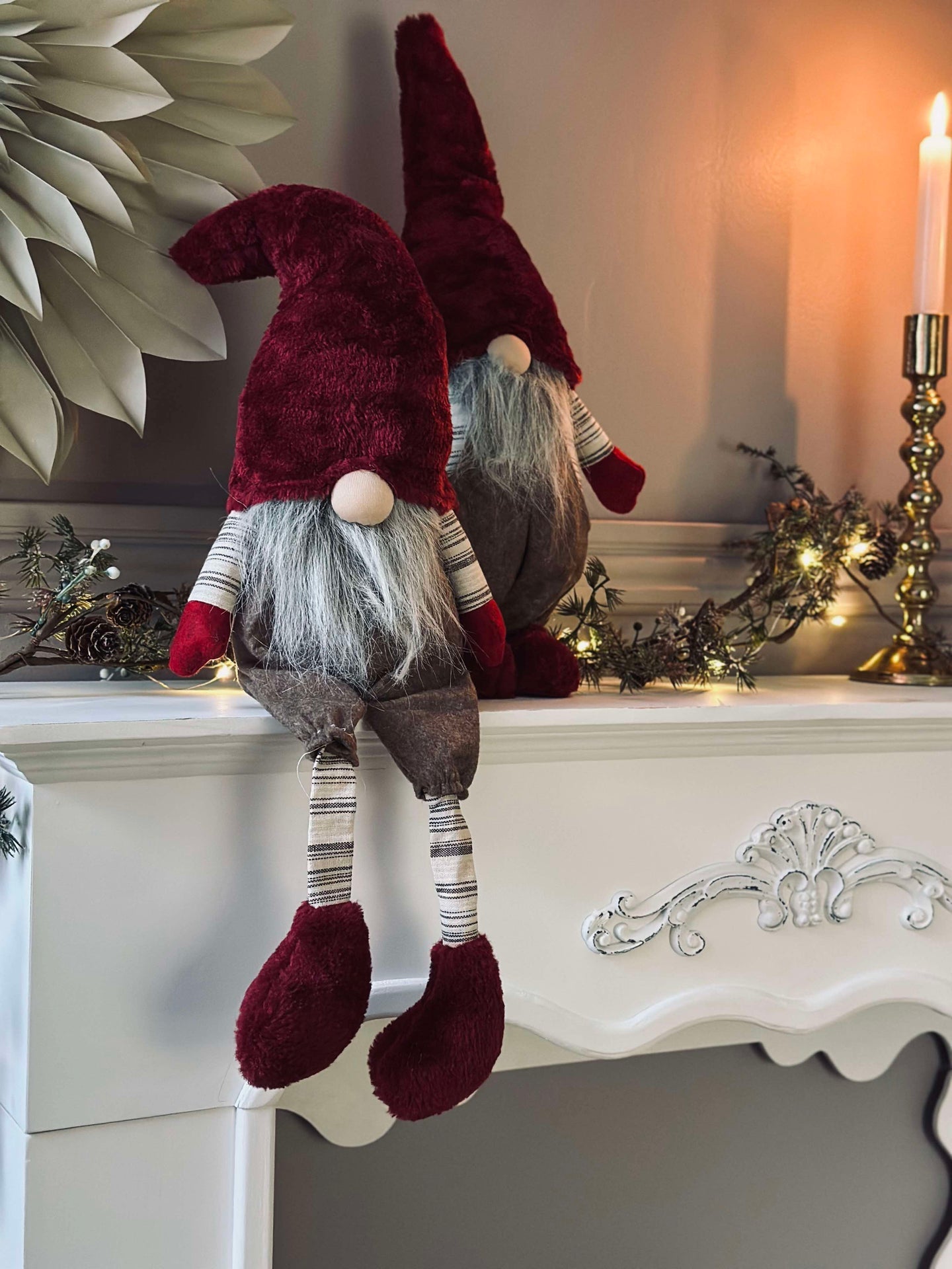 Nisse med hengende ben
