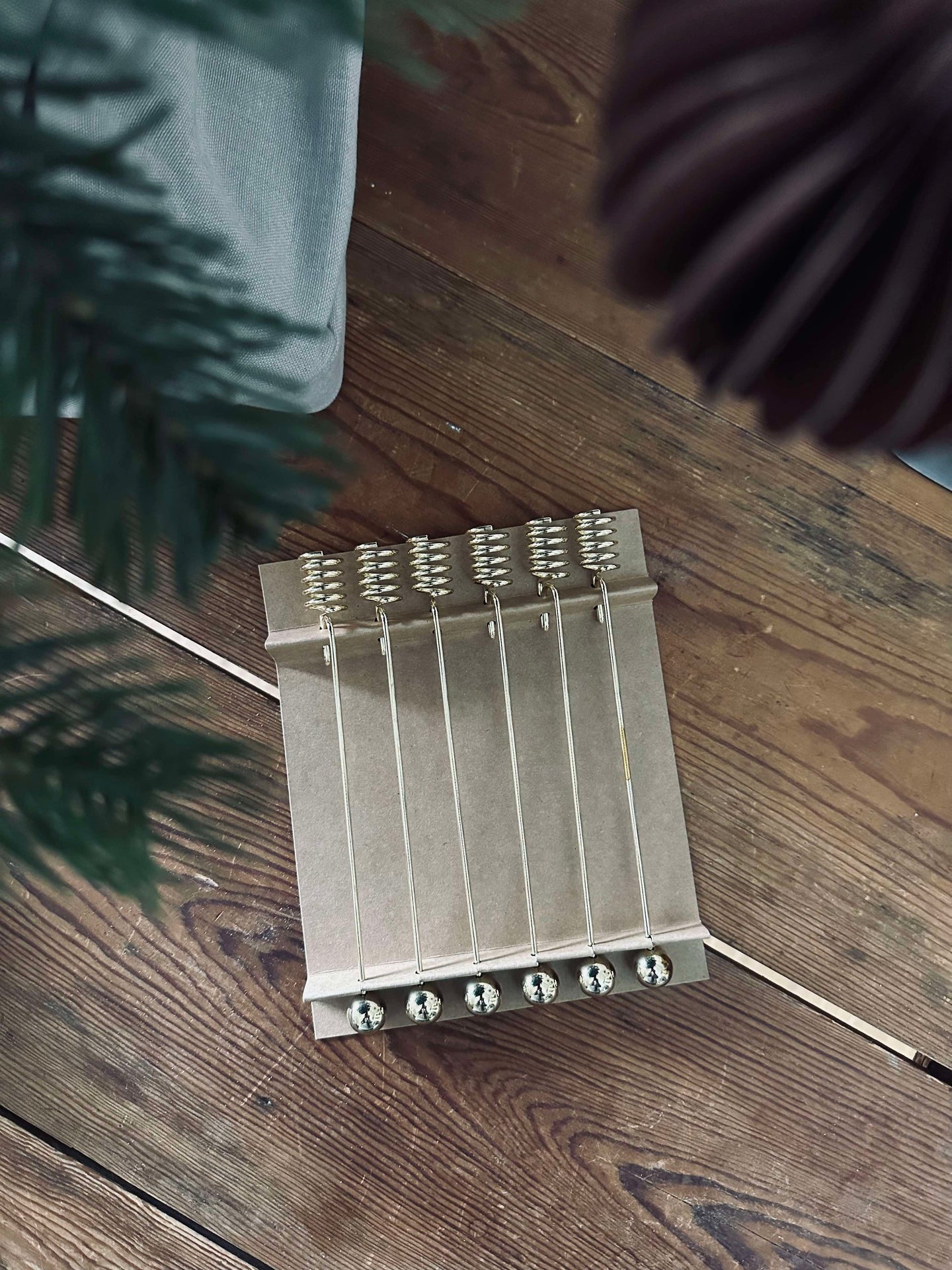 Lysholder til juletre Gold - 6 stk.