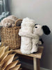 Babyteppe med bamsehund